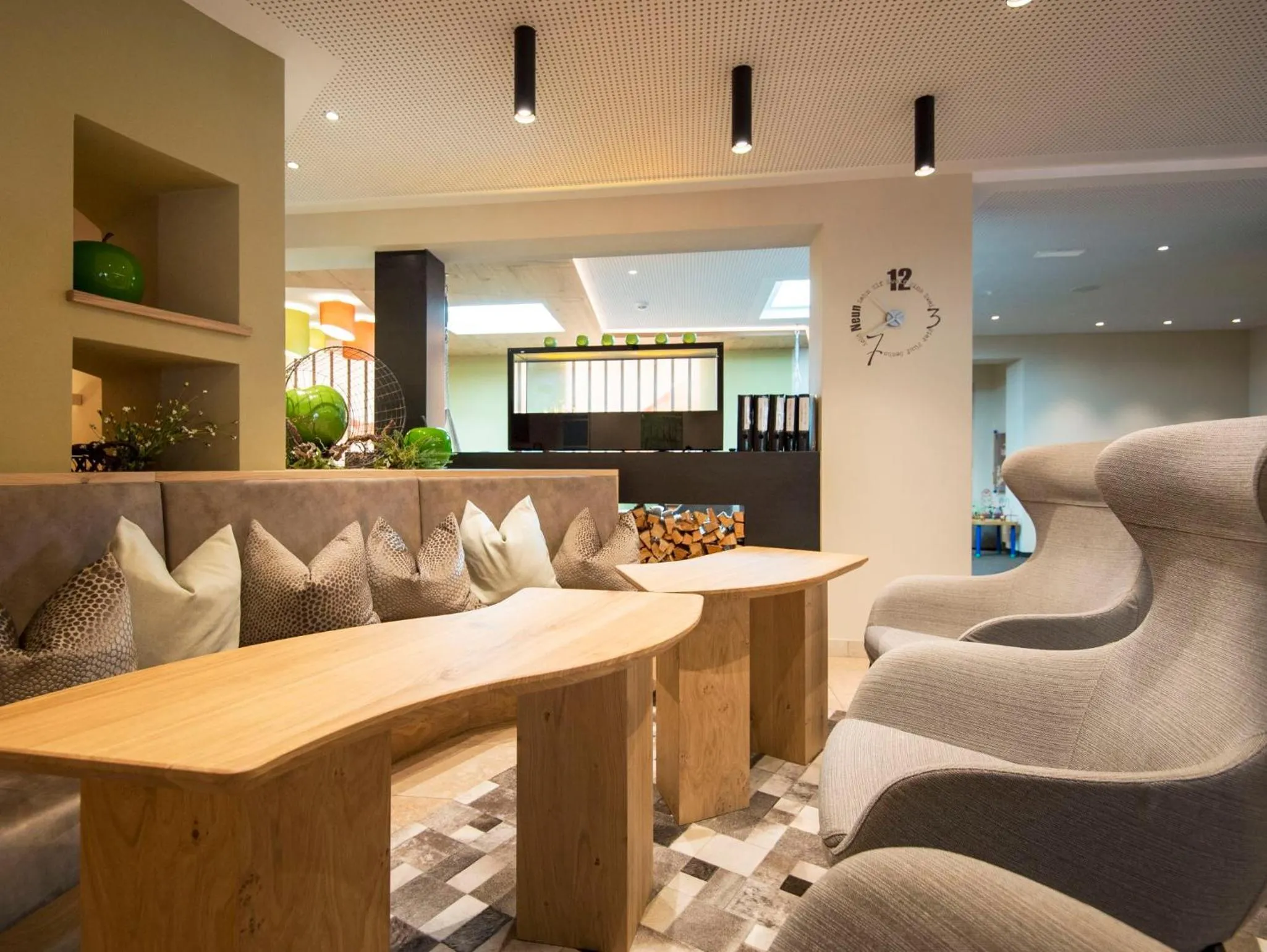 Living room in Familienhotel Huber