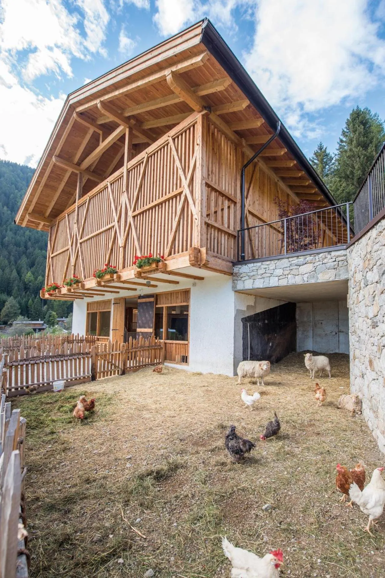 Children play ground in Familienhotel Huber
