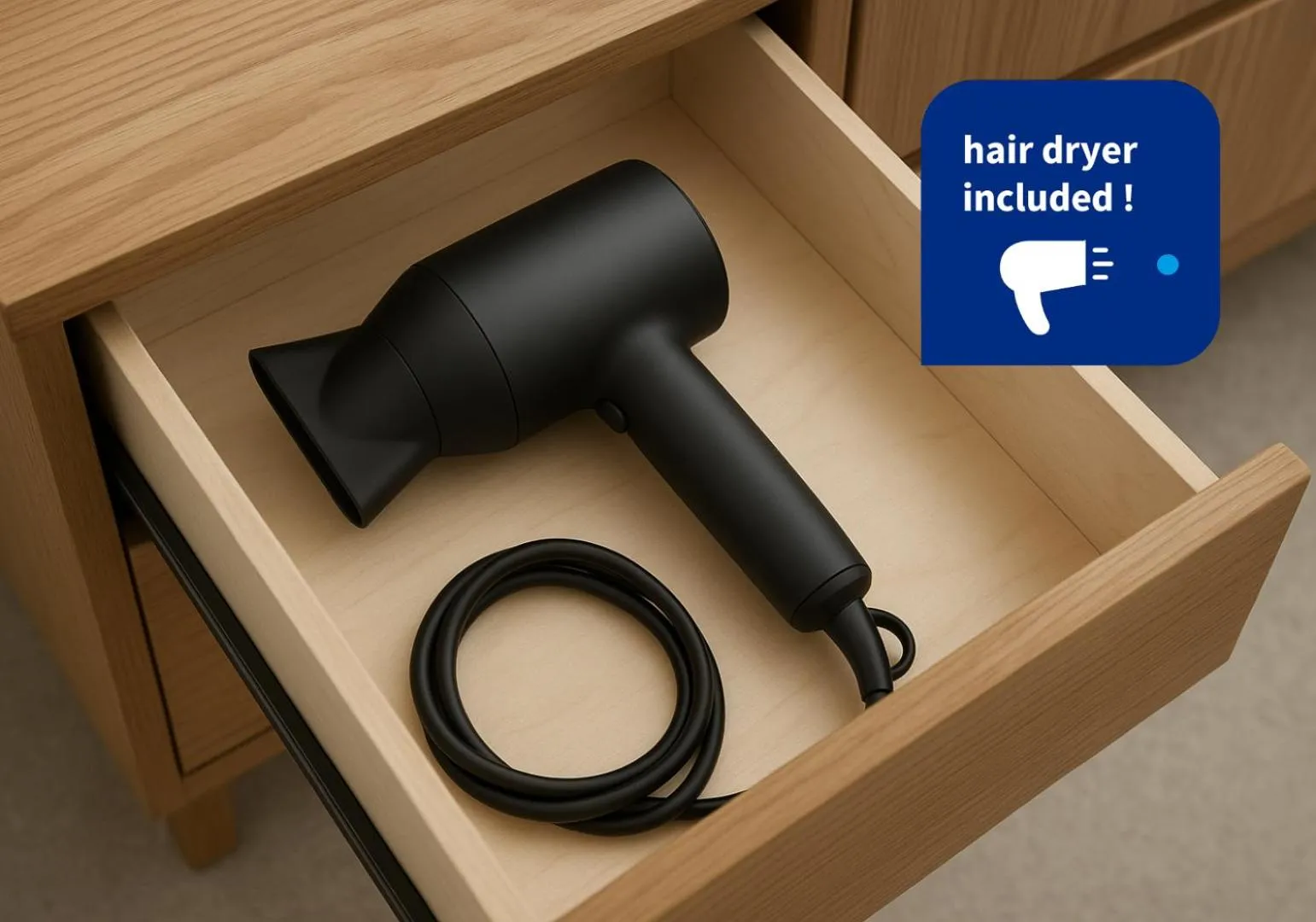 hair dryier in Trendy Apartments in Palermo - by BueRentals