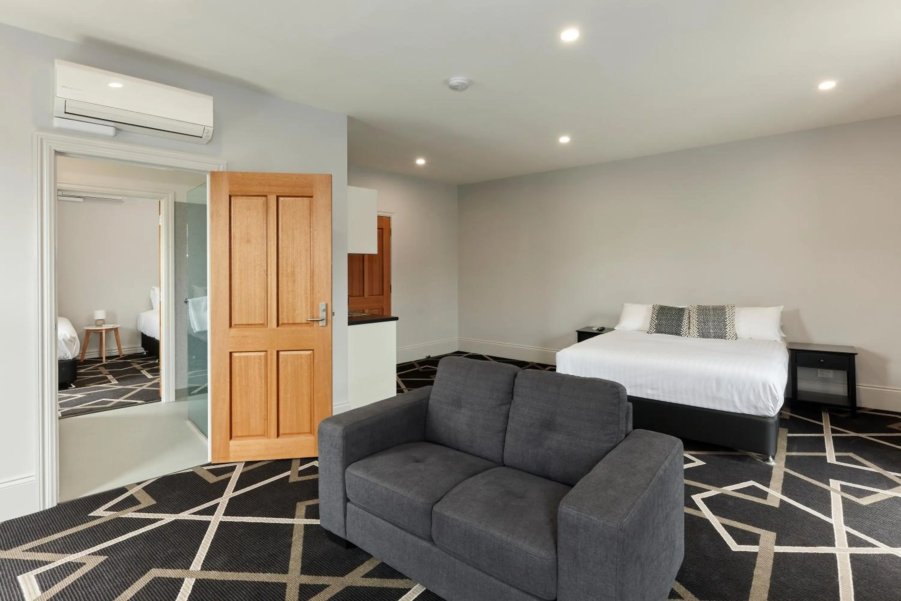 Bed in Sports Garden Hotel