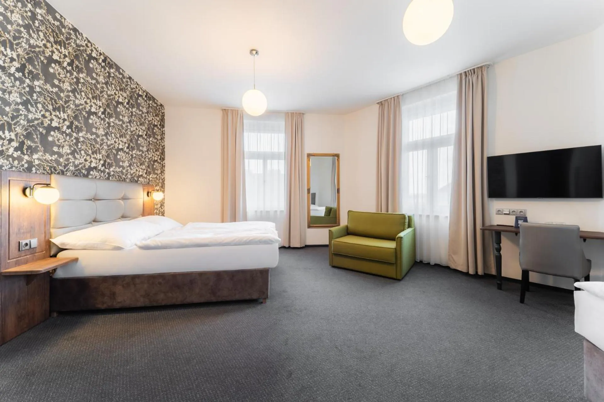 Bed in EA Hotel Victoria