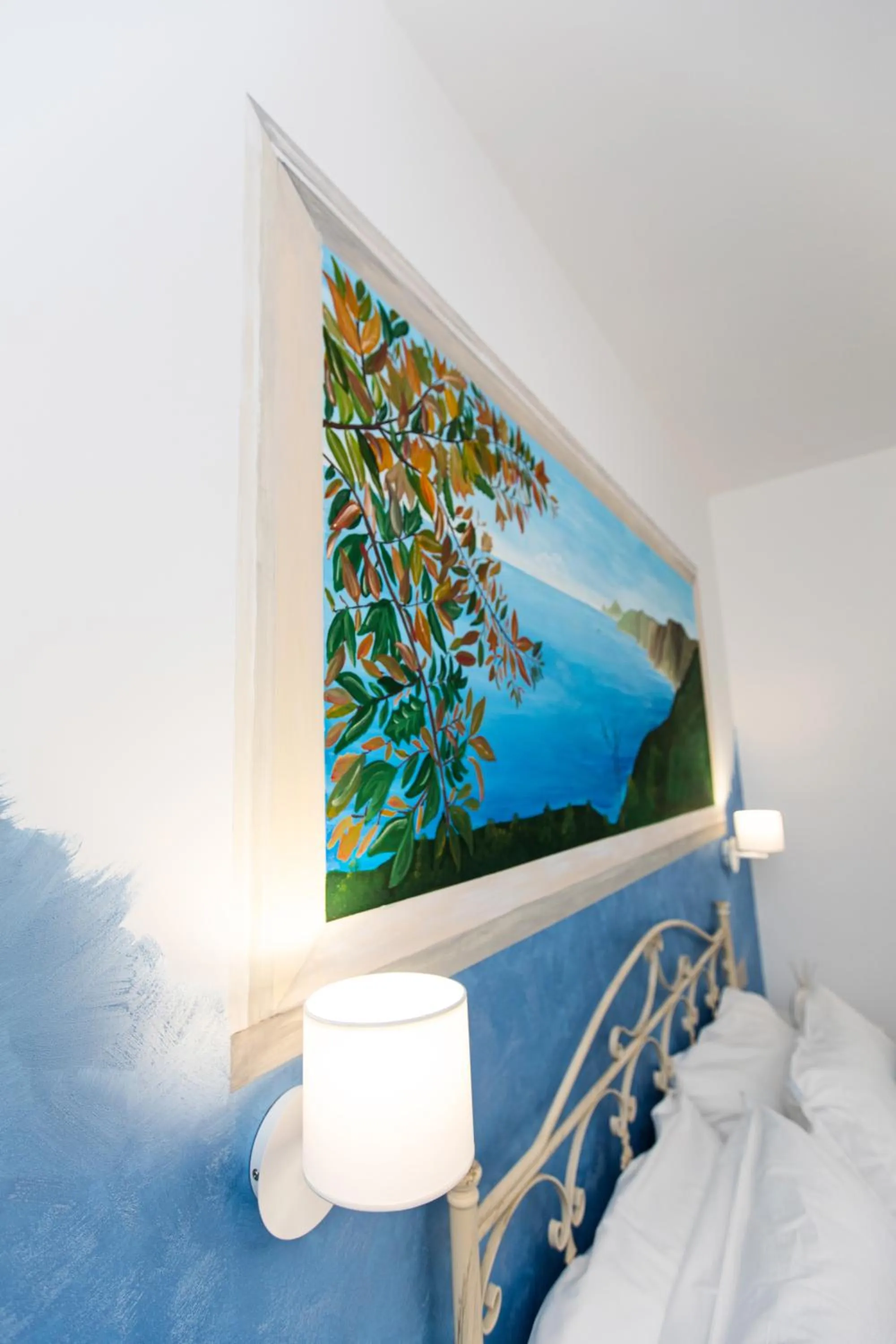 Bedroom, Bed in Panariello Palace