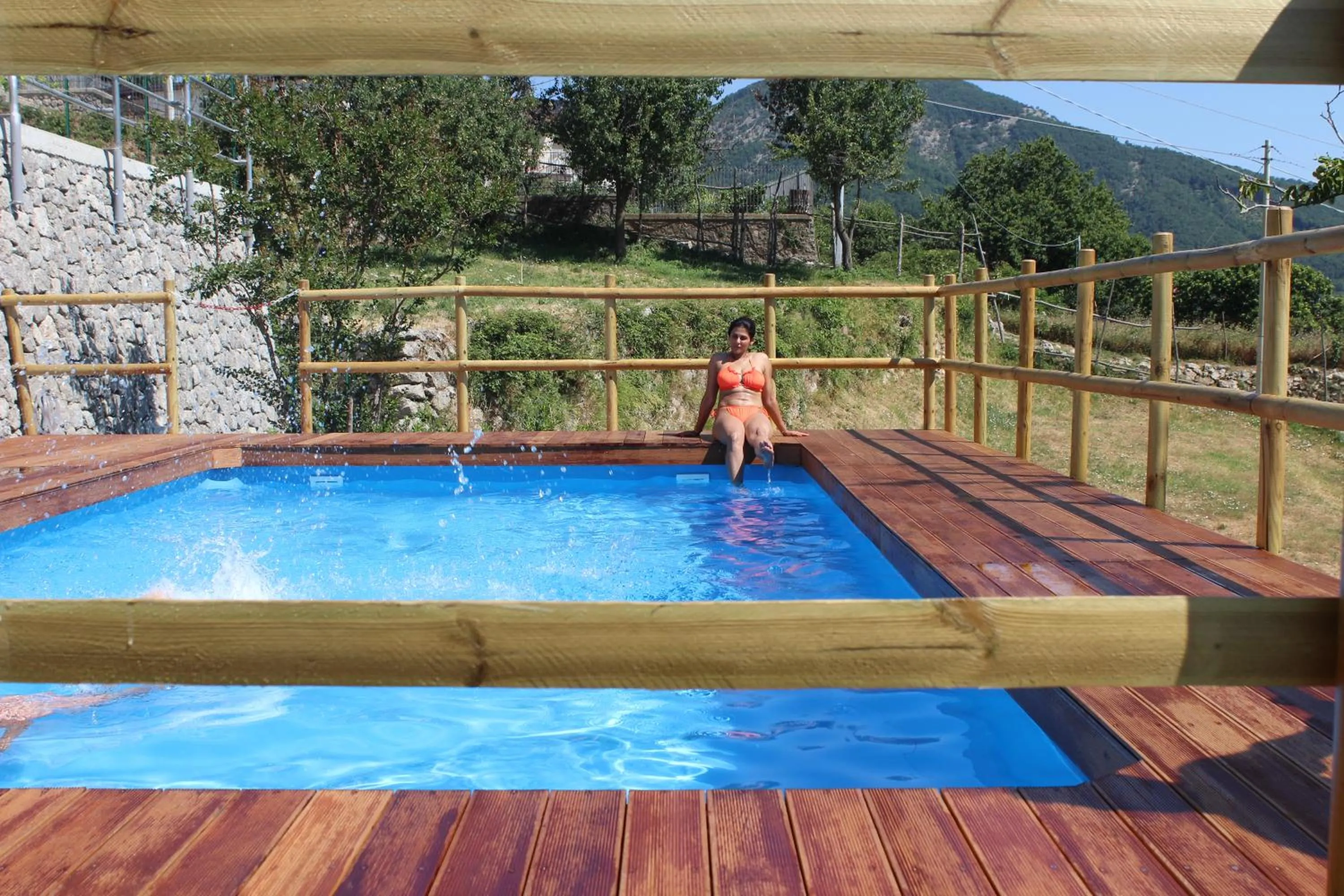 Swimming pool in Panariello Palace