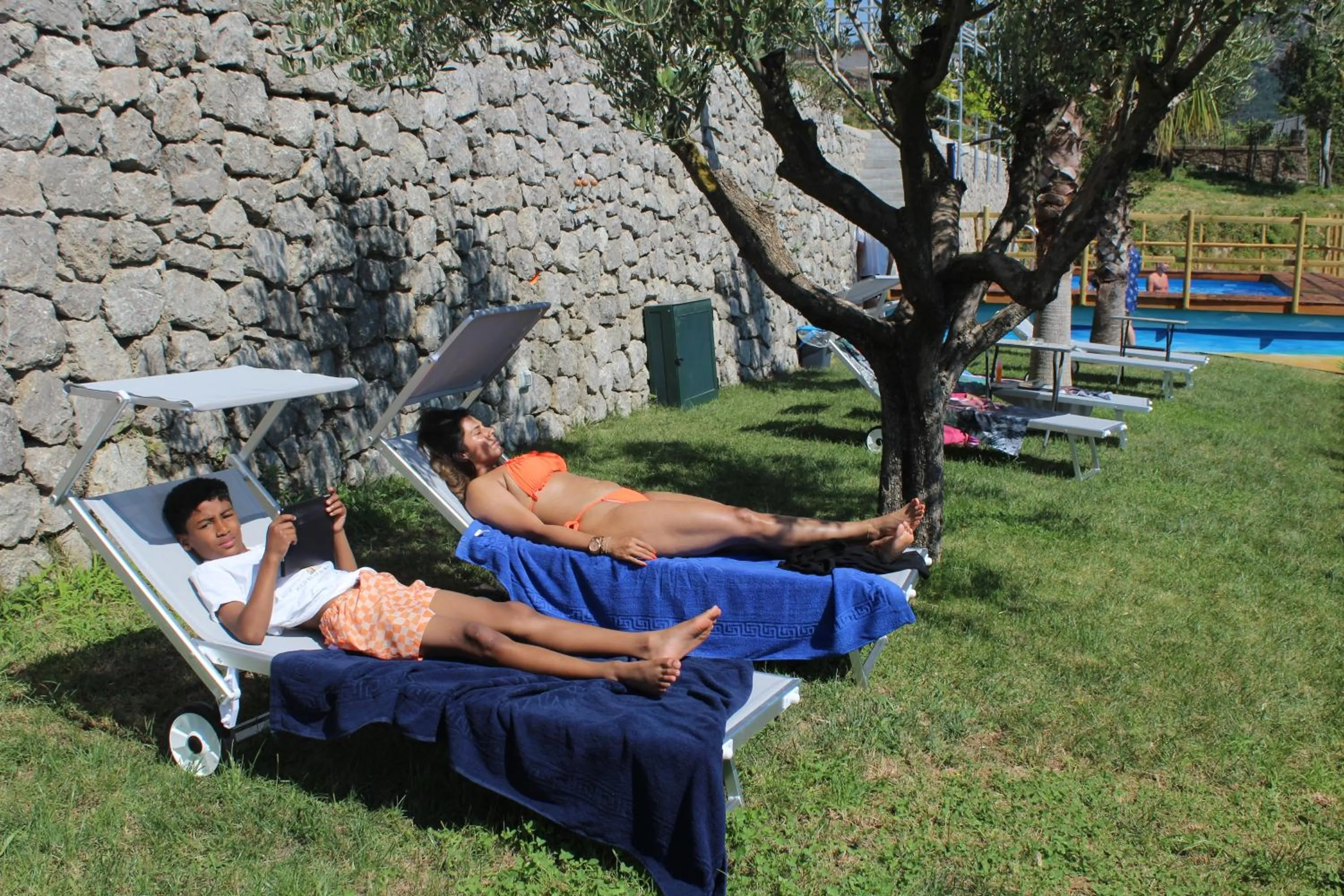 Swimming pool in Panariello Palace