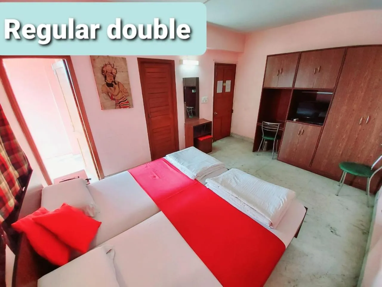 Bed in Malik Guest House