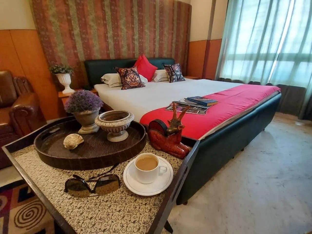 Bed in Malik Guest House