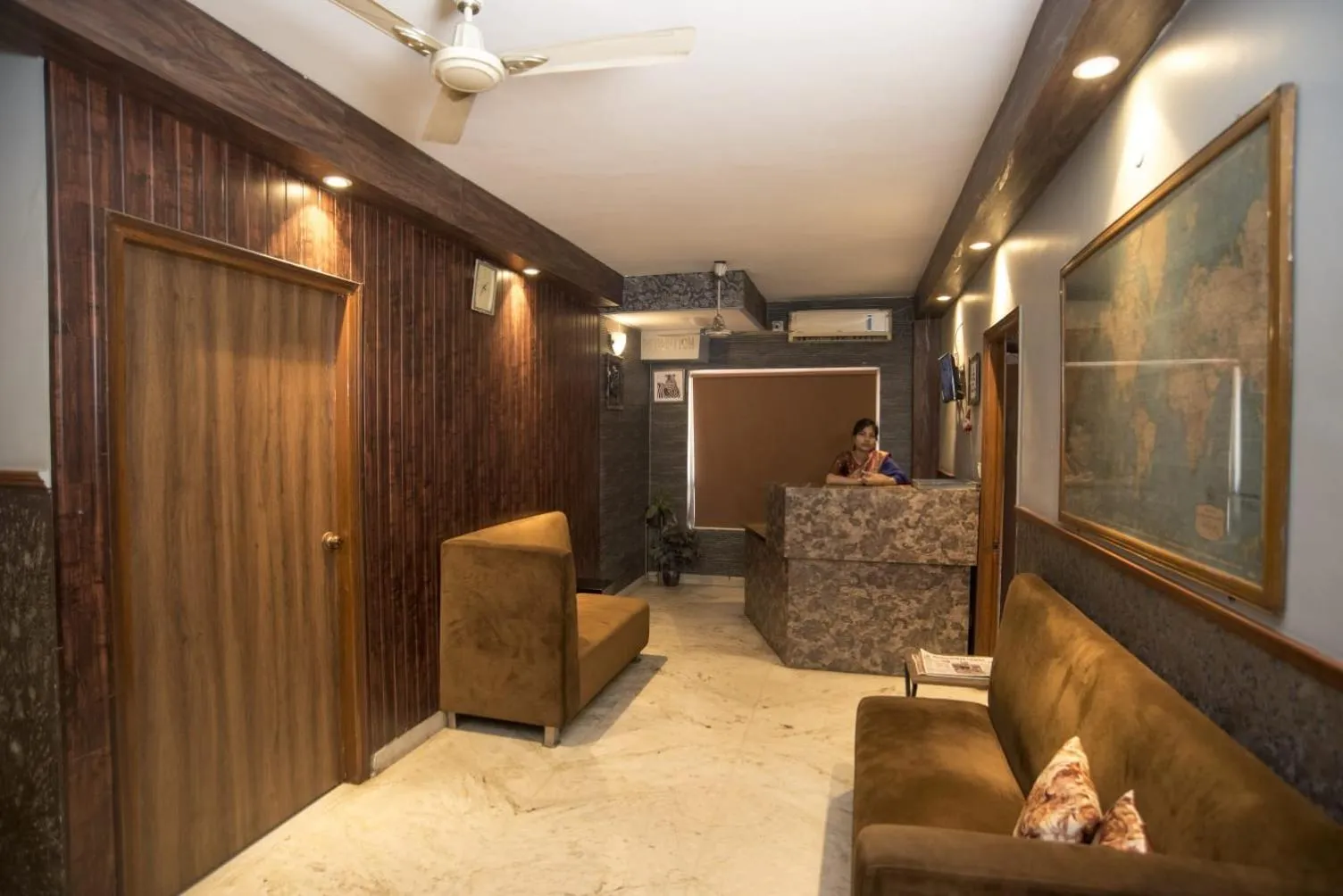 Lobby or reception in Malik Guest House