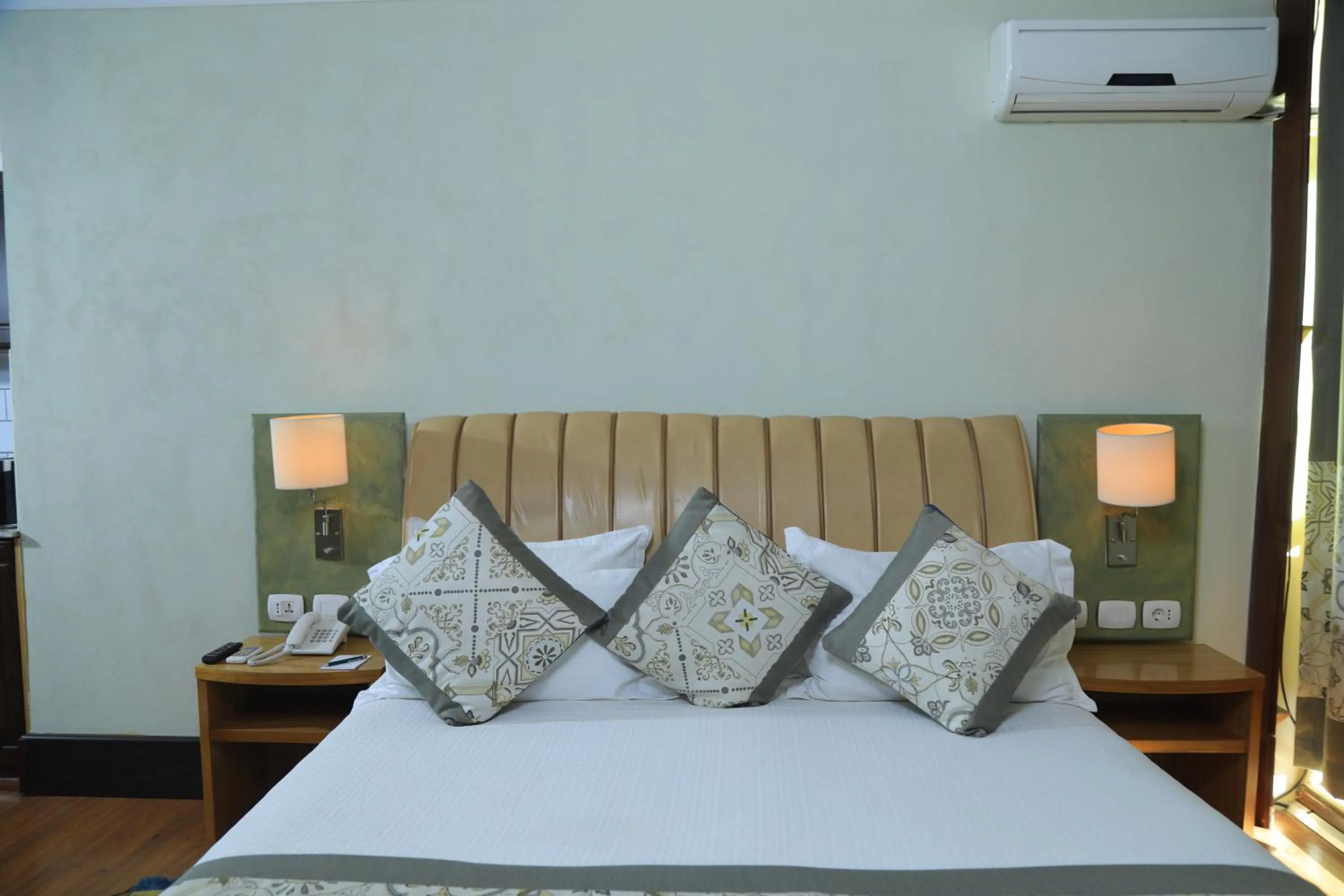 Bed in Bonanza Addis Hotel