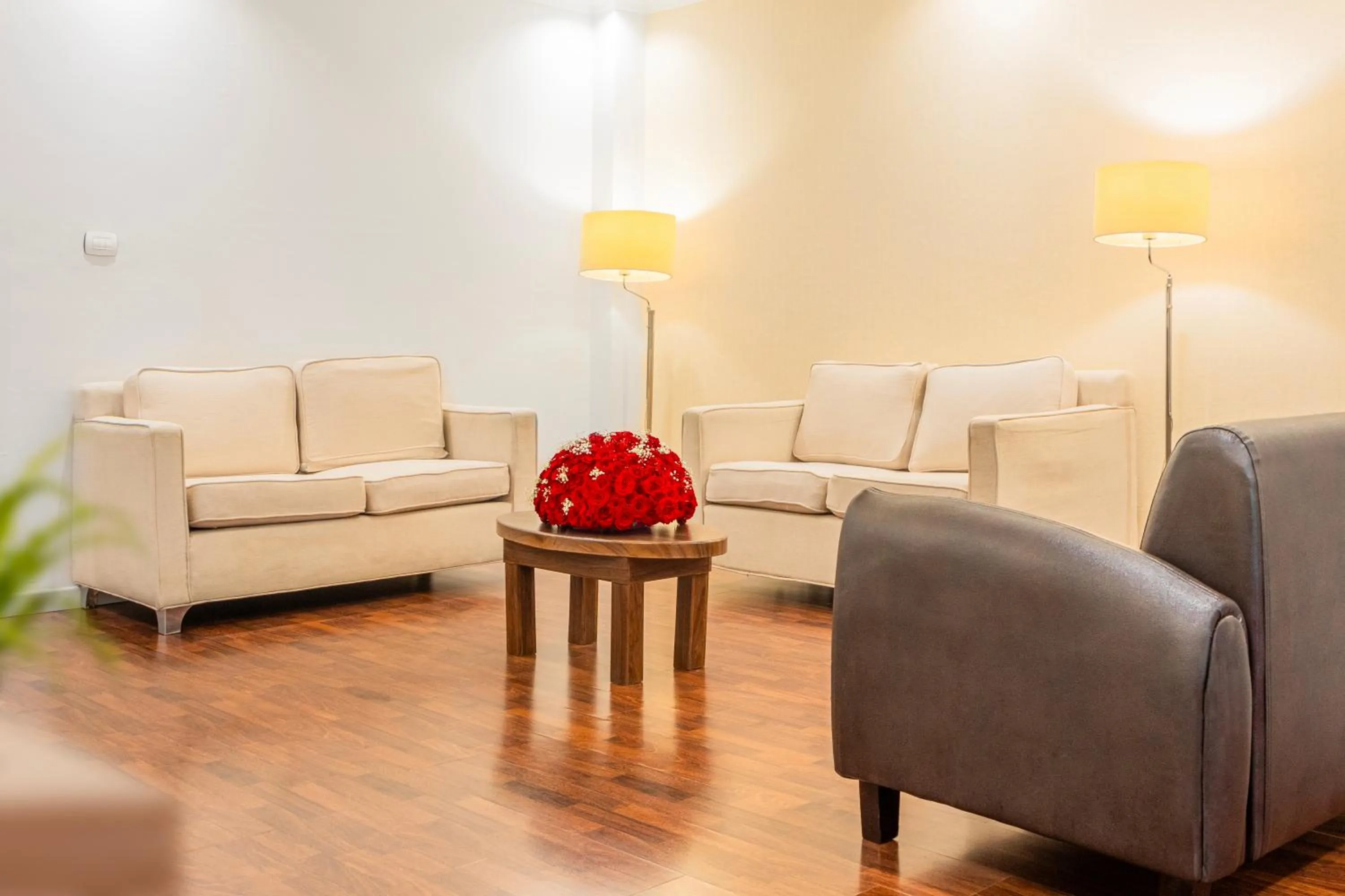 Living room in Bonanza Addis Hotel