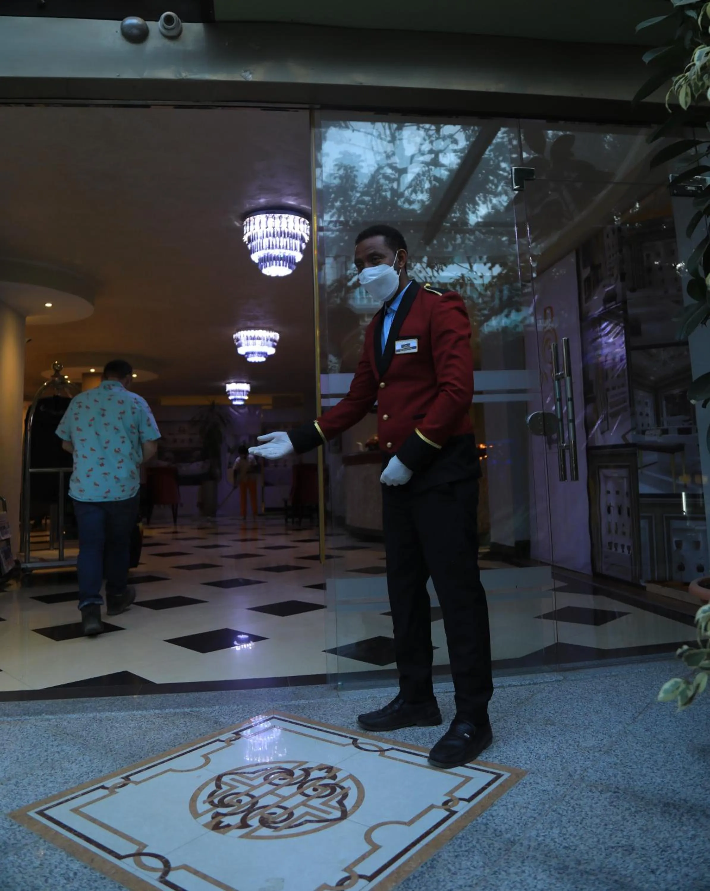 Staff in Bonanza Addis Hotel