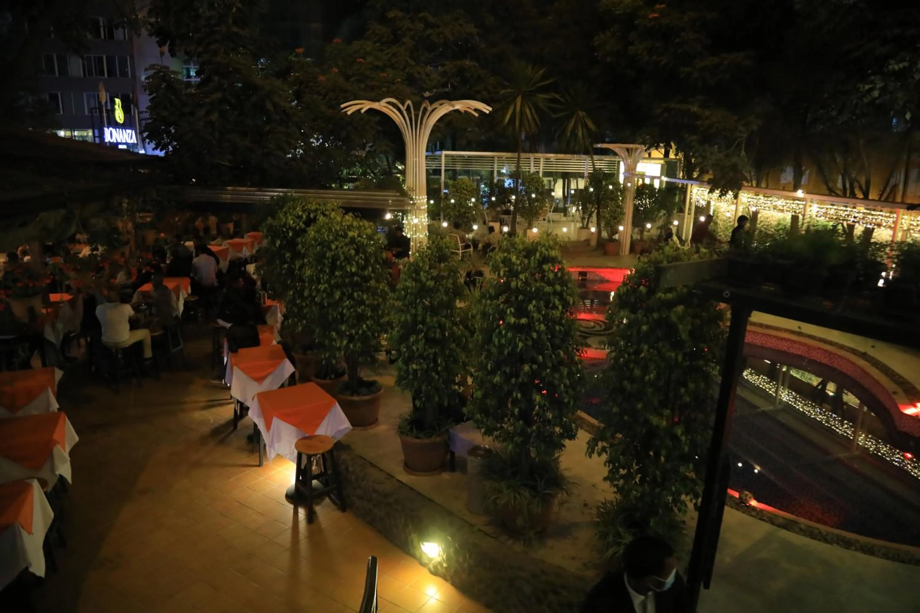 Facade/entrance in Bonanza Addis Hotel