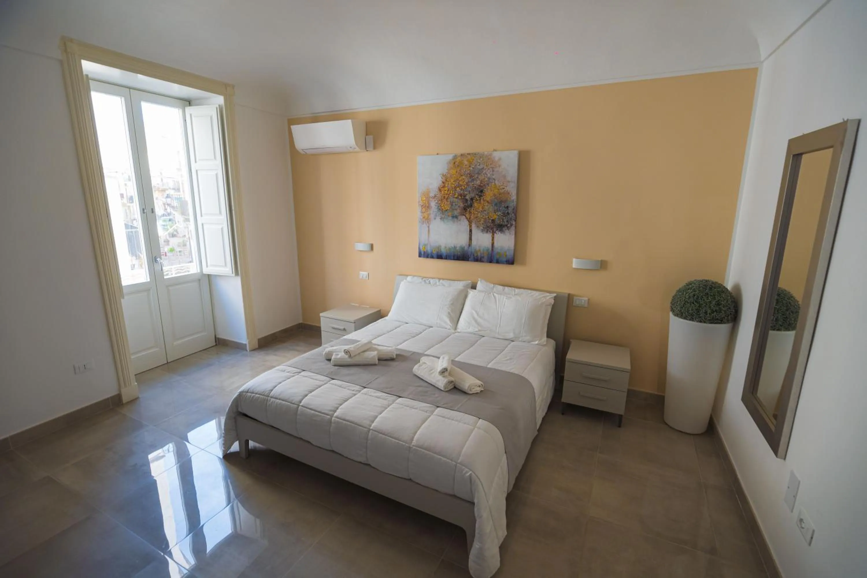 View (from property/room), Bed in Panorama Alfeo