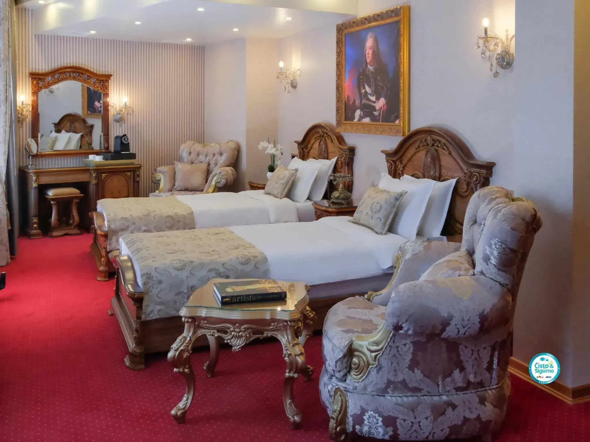 Grand Deluxe Twin Room - single occupancy in Prezident Palace Belgrade - Adults Only Grand Deluxe Twin Room - single occupancy in Prezident Palace Belgrade - Adults Only
