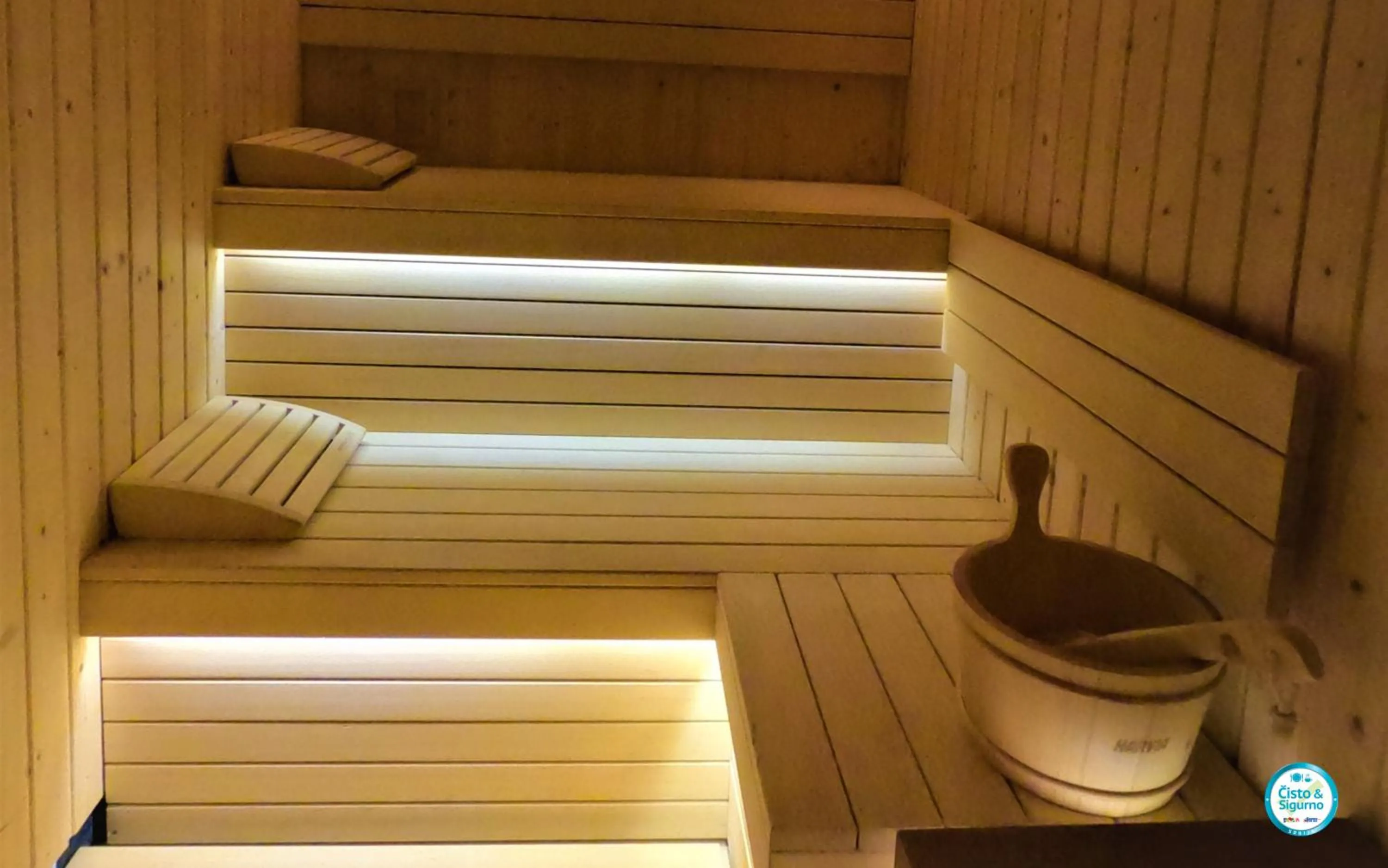 Sauna in Prezident Palace Belgrade - Adults Only