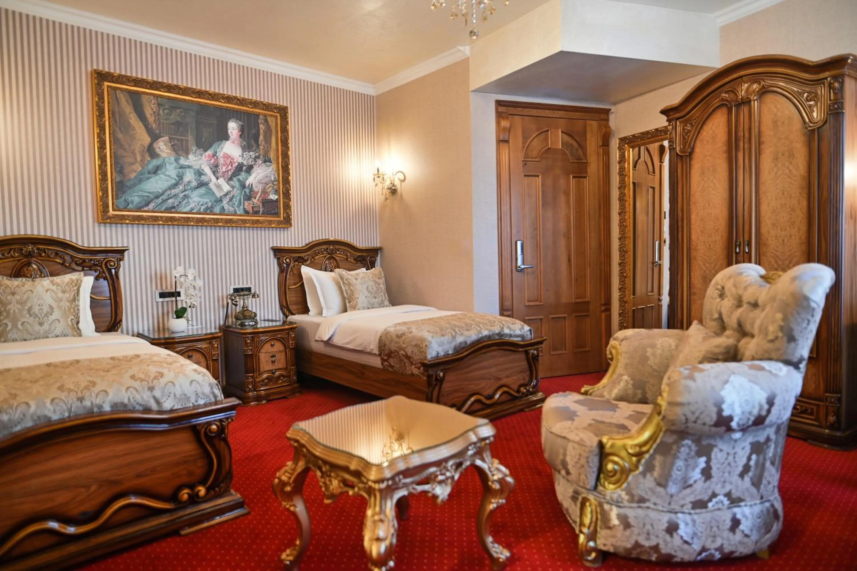 Bed in Prezident Palace Belgrade - Adults Only