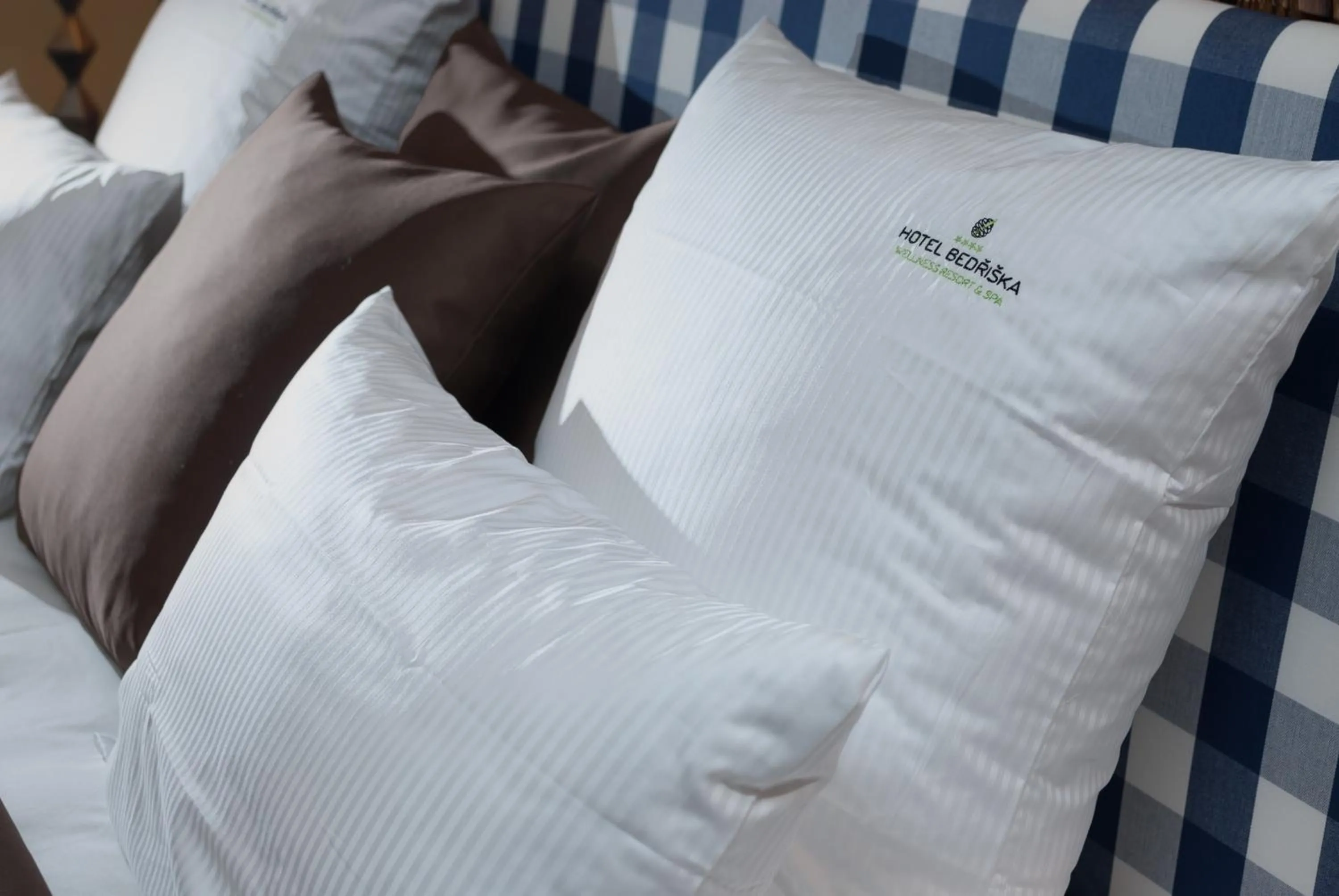 Decorative detail, Bed in Hotel Bedriska Wellness Resort & Spa