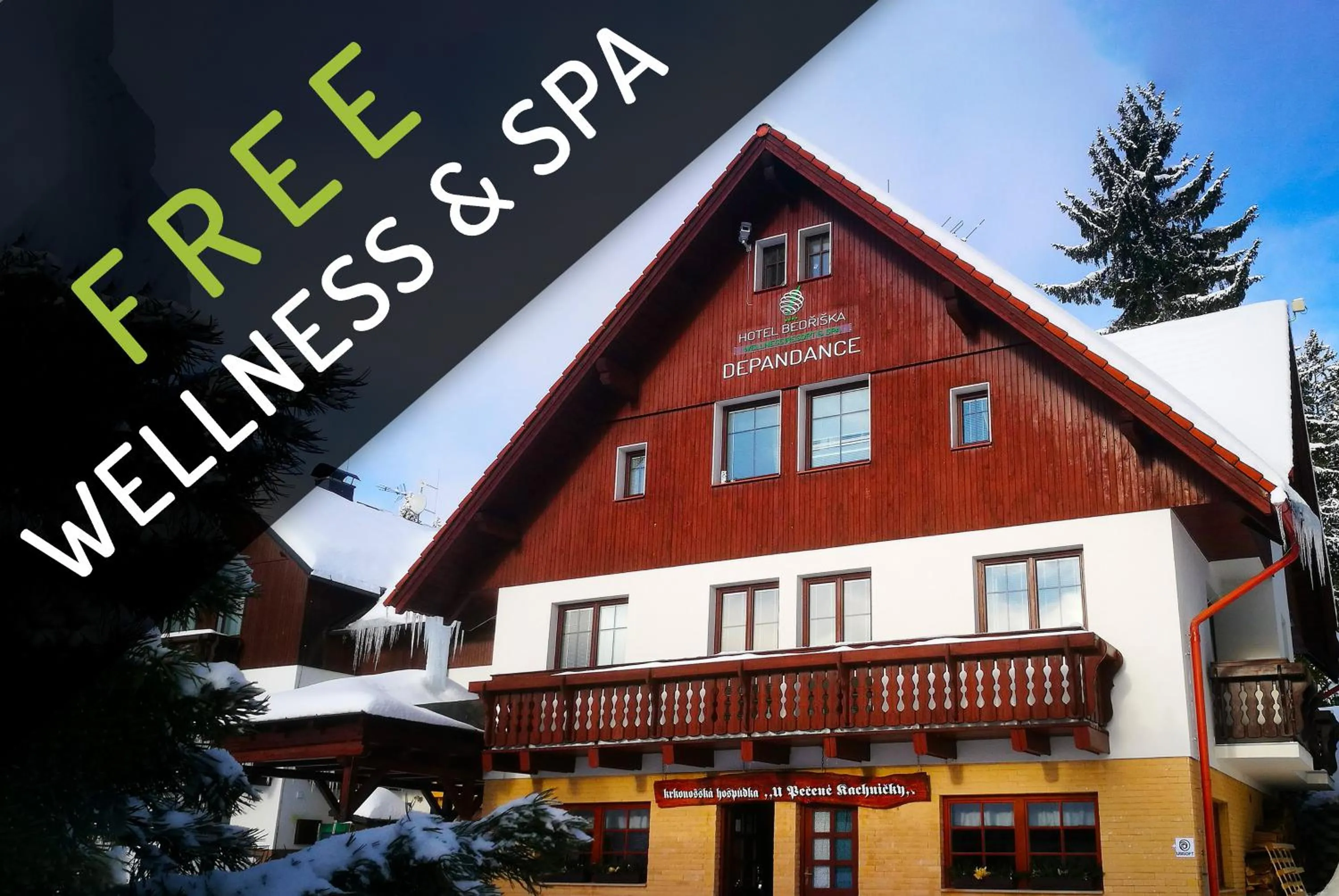 Property building in Hotel Bedriska Wellness Resort & Spa