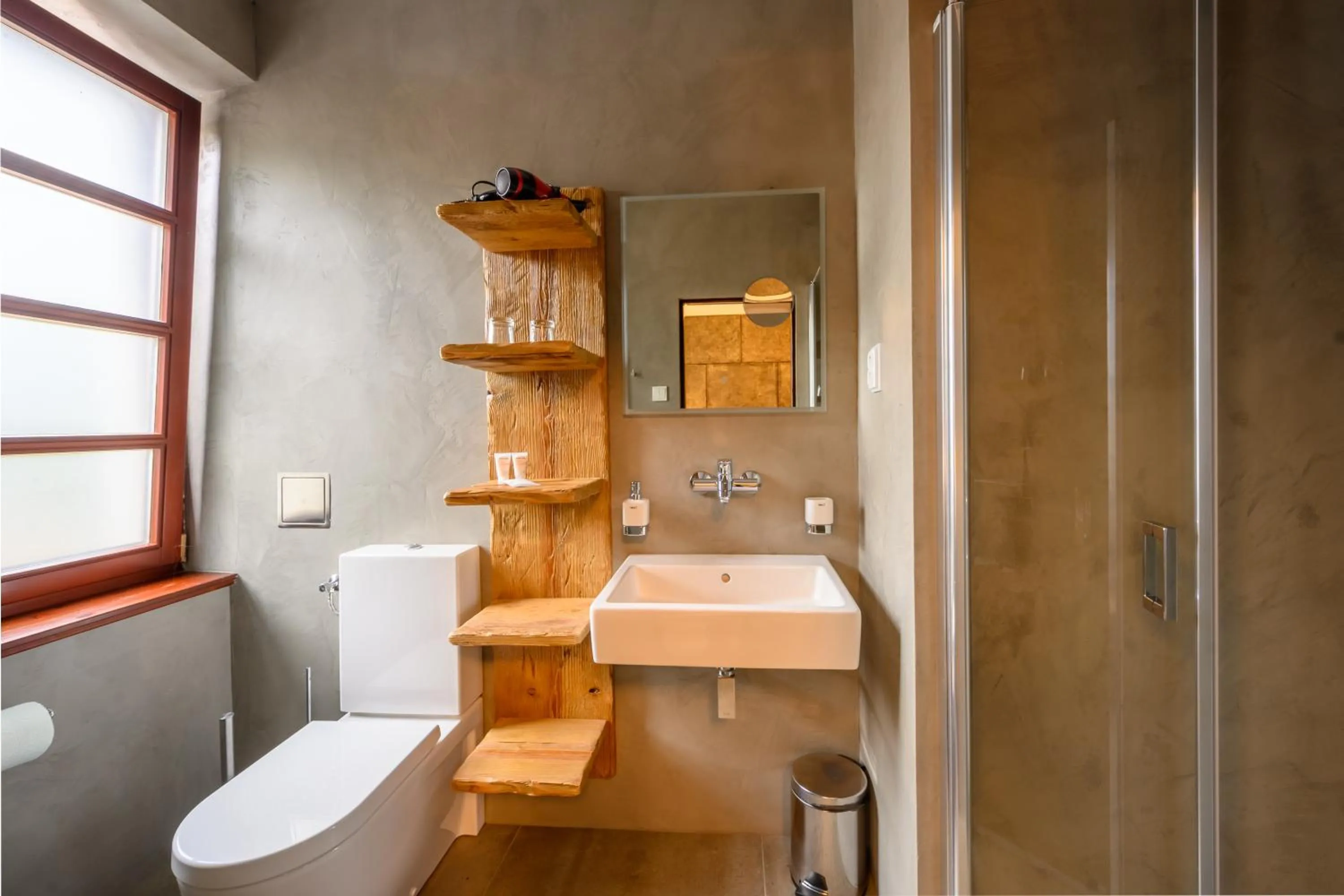 Shower in Hotel Bedriska Wellness Resort & Spa