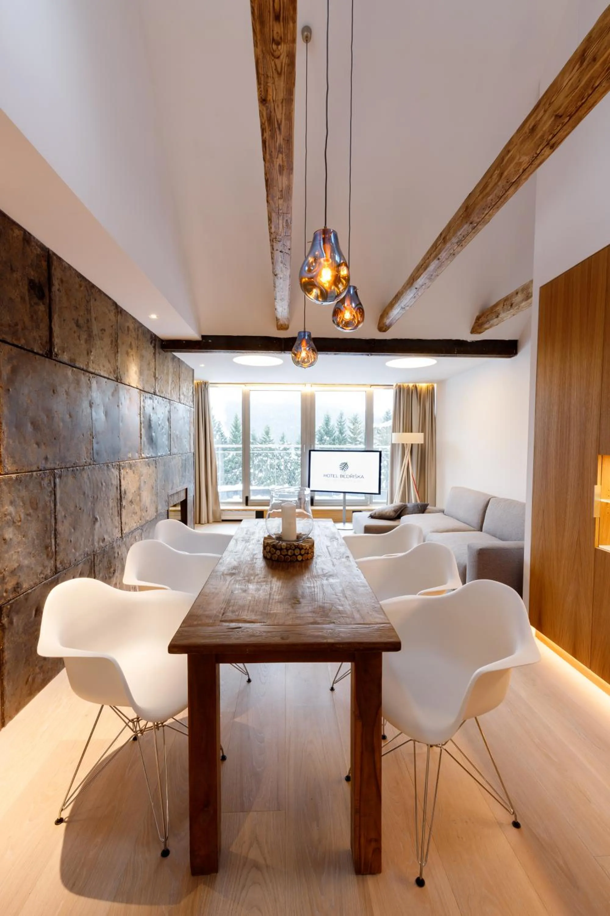 Living room in Hotel Bedriska Wellness Resort & Spa