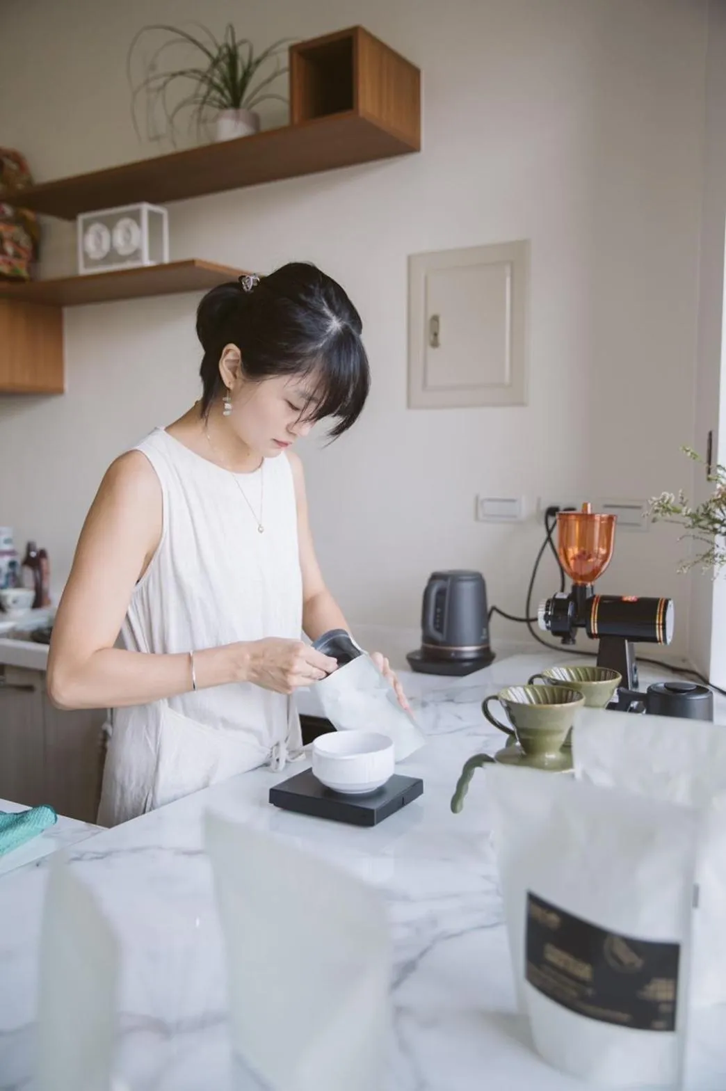 Coffee/tea facilities in Lixia Hostel