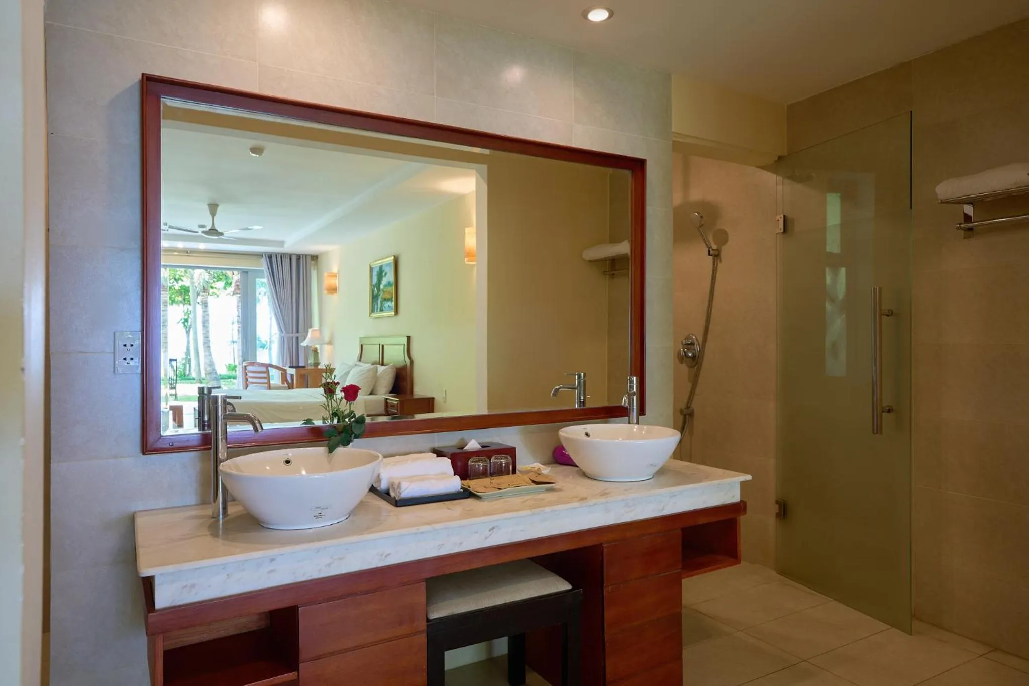 Shower in Lang Co Beach Resort