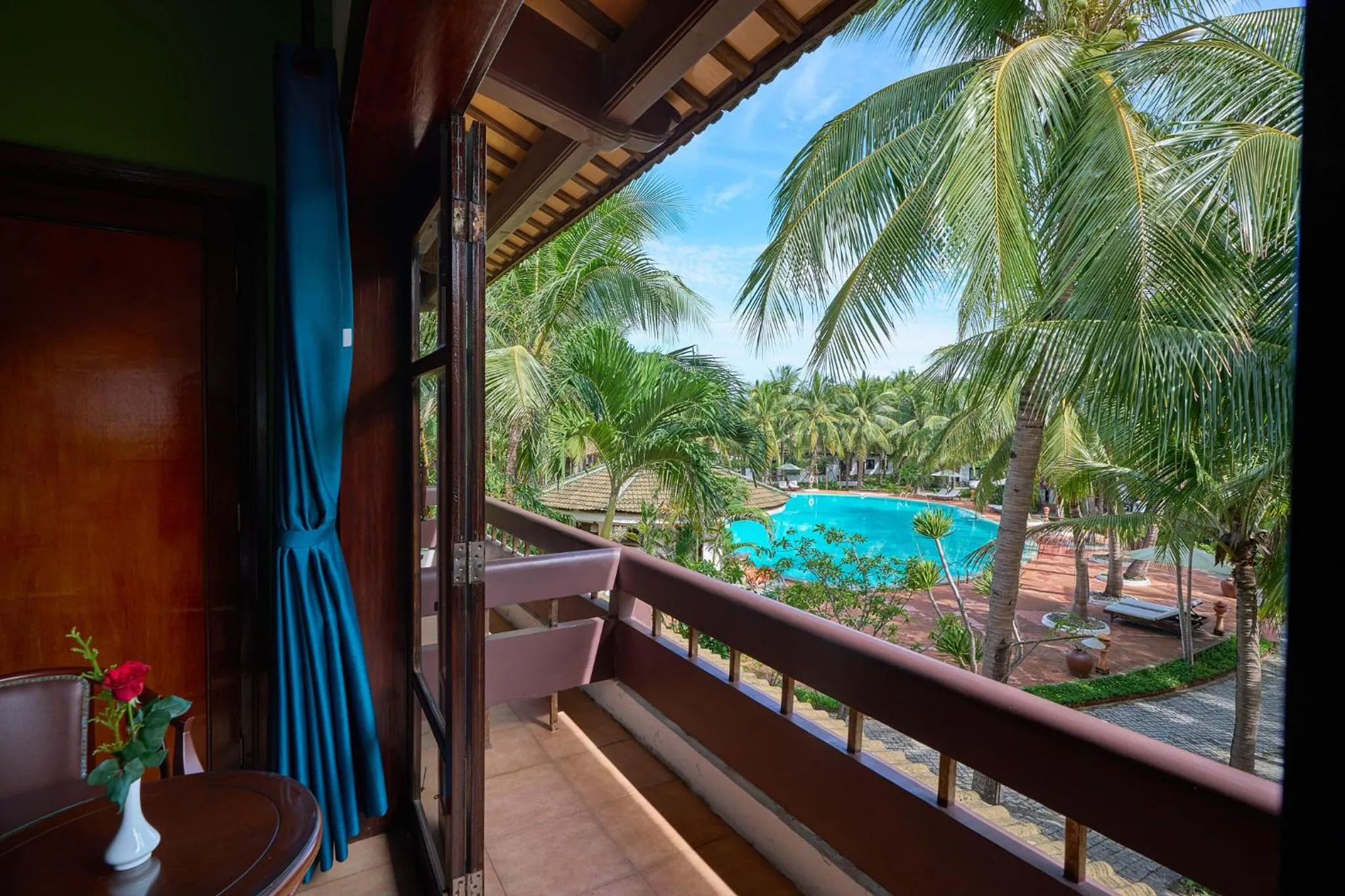 Patio in Lang Co Beach Resort