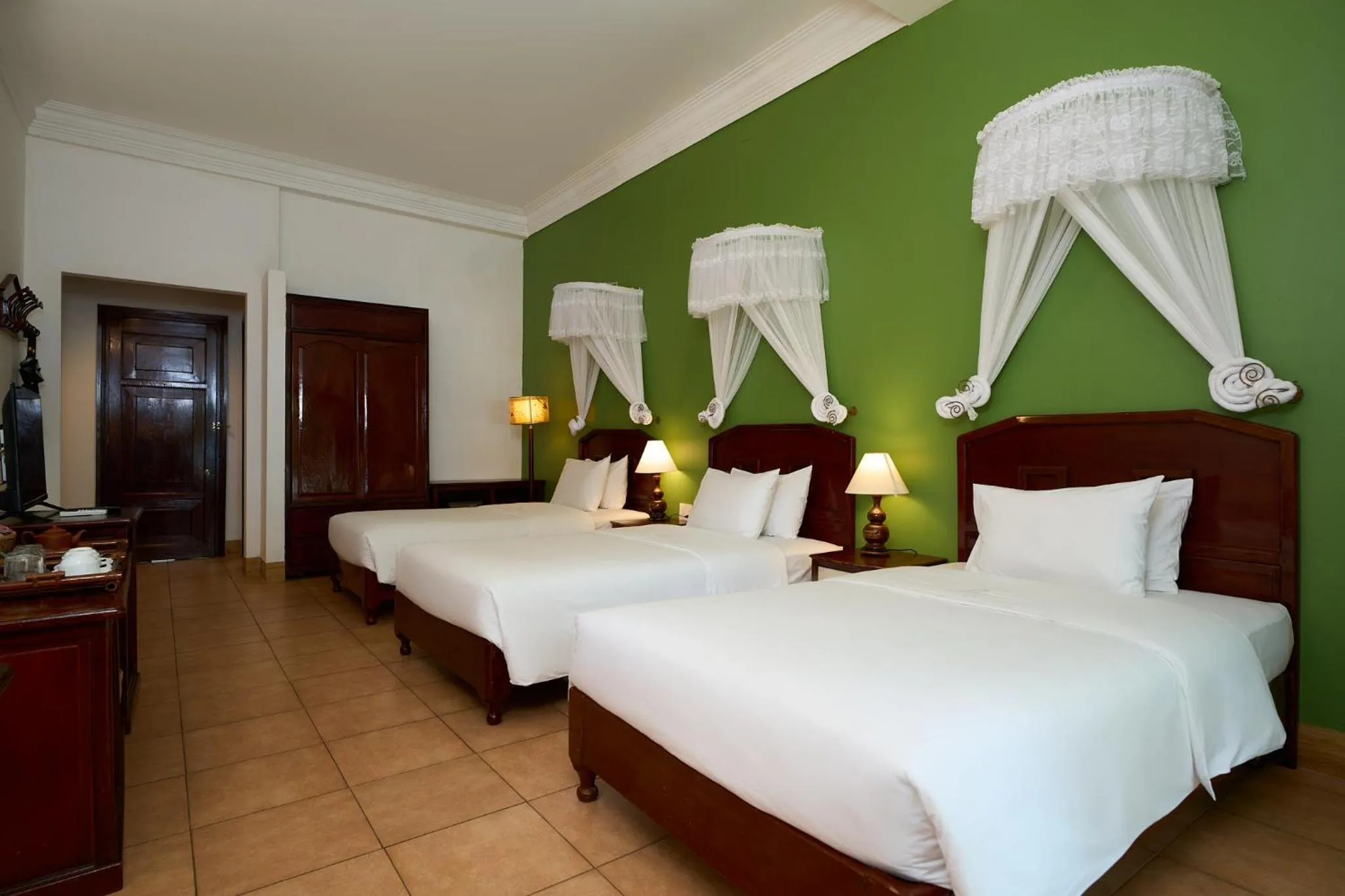 Communal lounge/ TV room in Lang Co Beach Resort