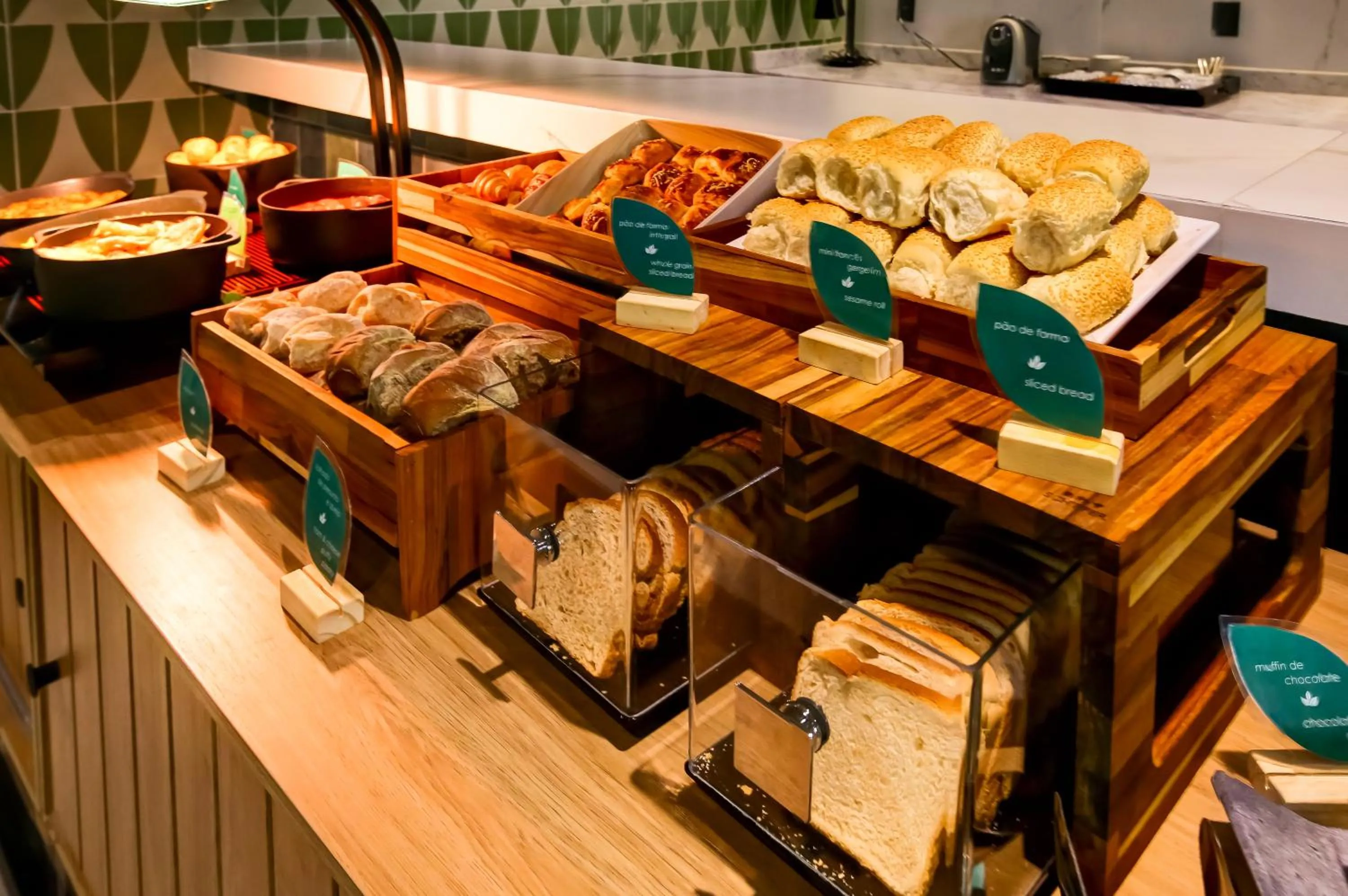 Breakfast in Hilton Garden Inn Rebouças