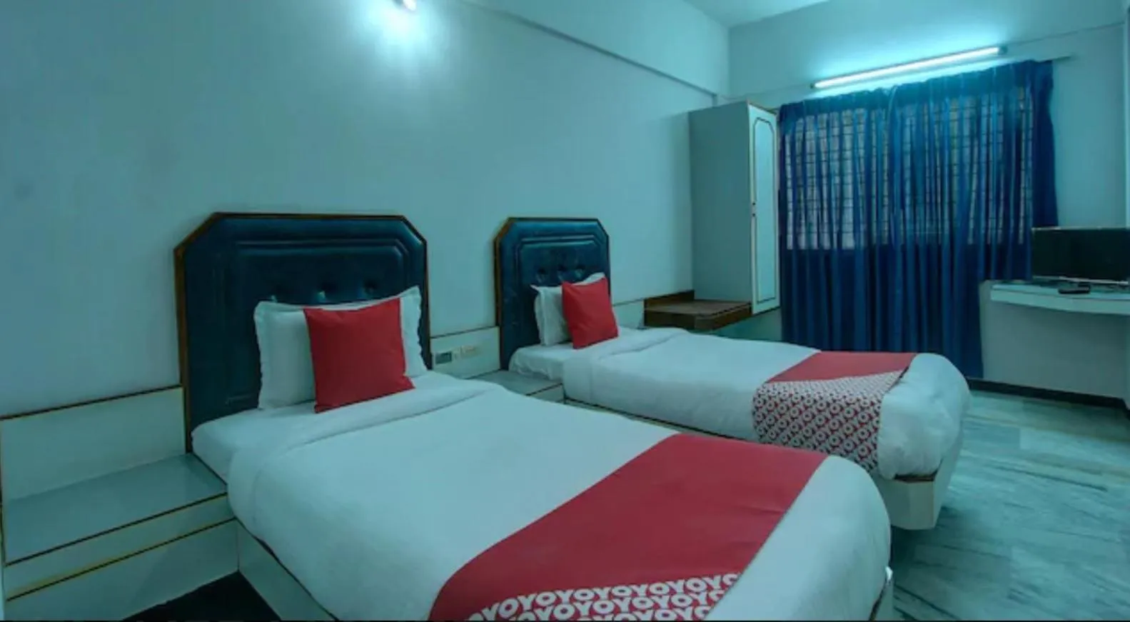 Bed in Padmam Hotel