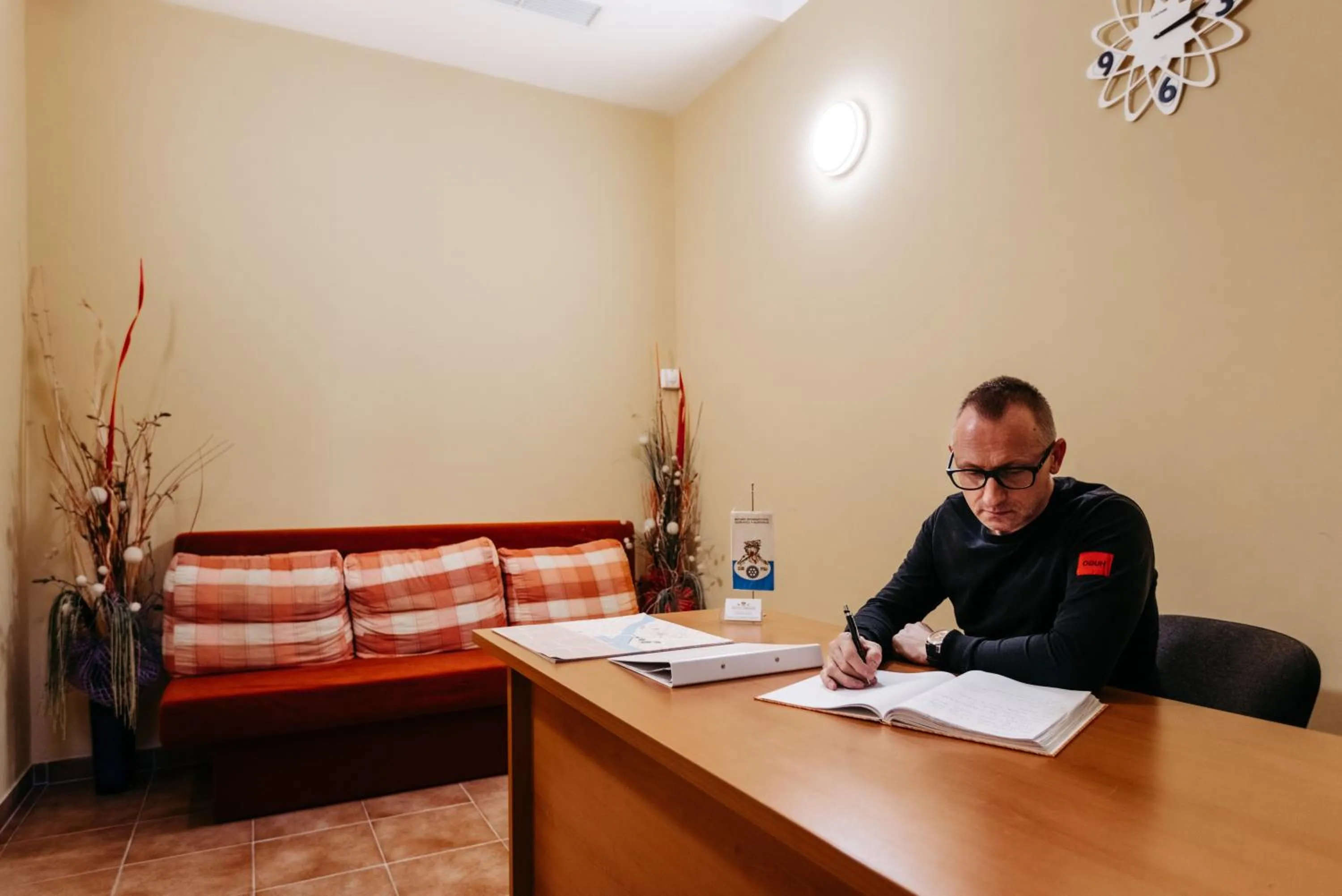 People in Hotel Murat