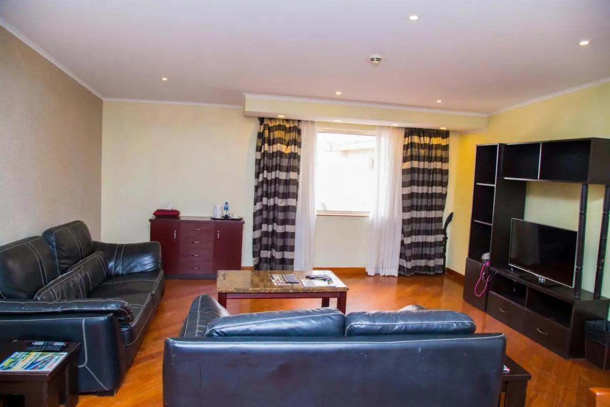 Living room in Hotel Bon Voyage