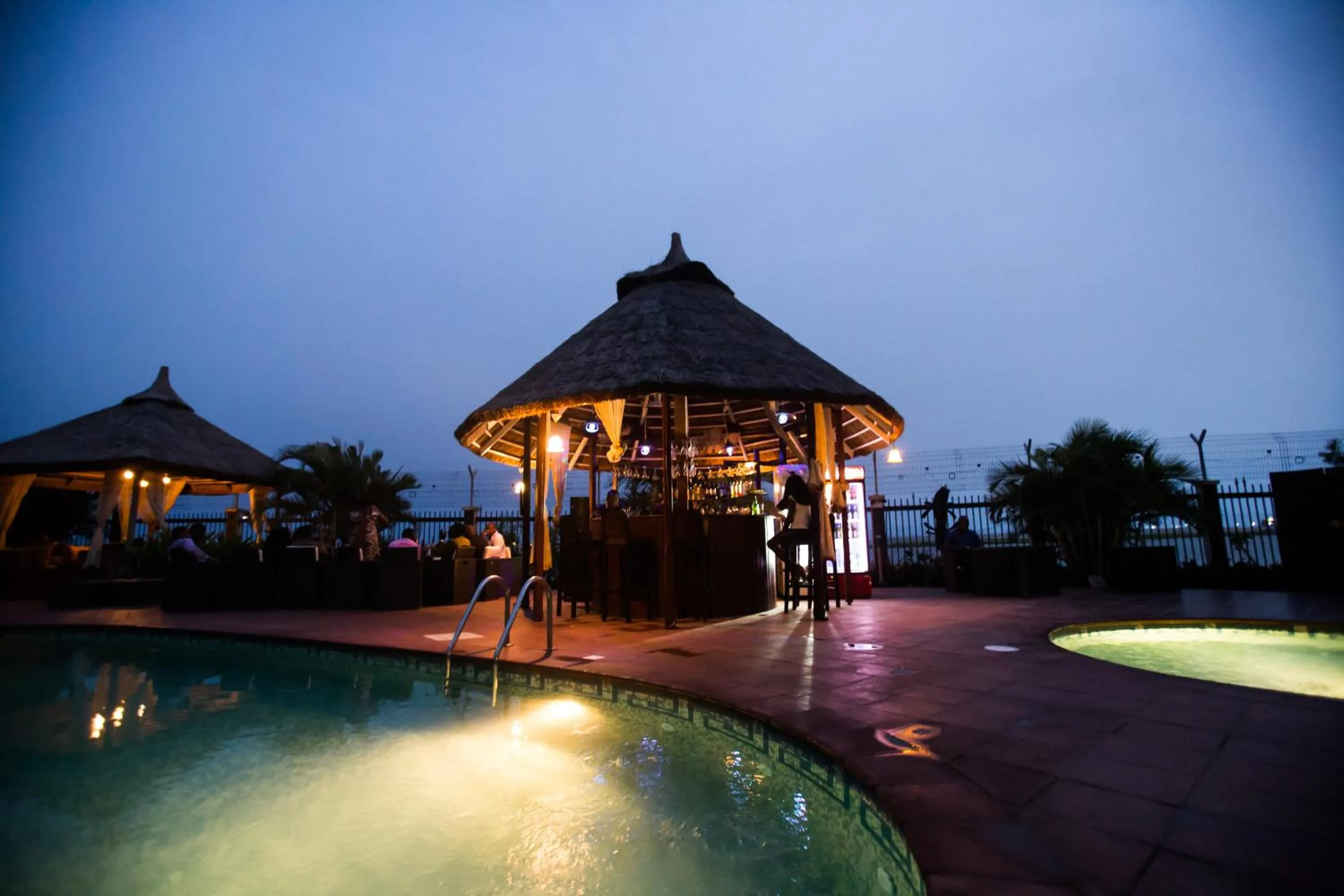 Swimming pool in Hotel Bon Voyage