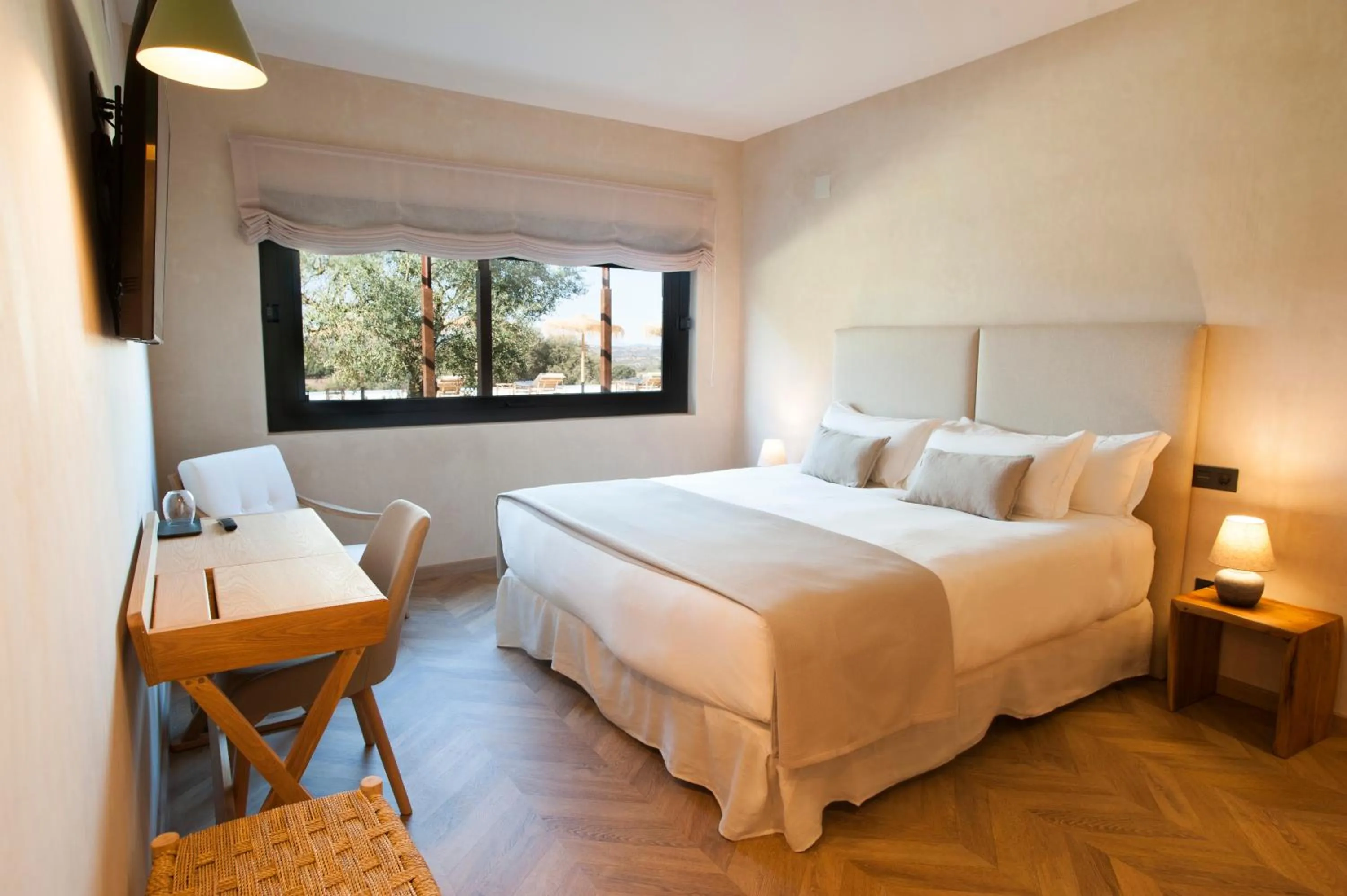 Bedroom, Bed in Hábitat Cigüeña Negra