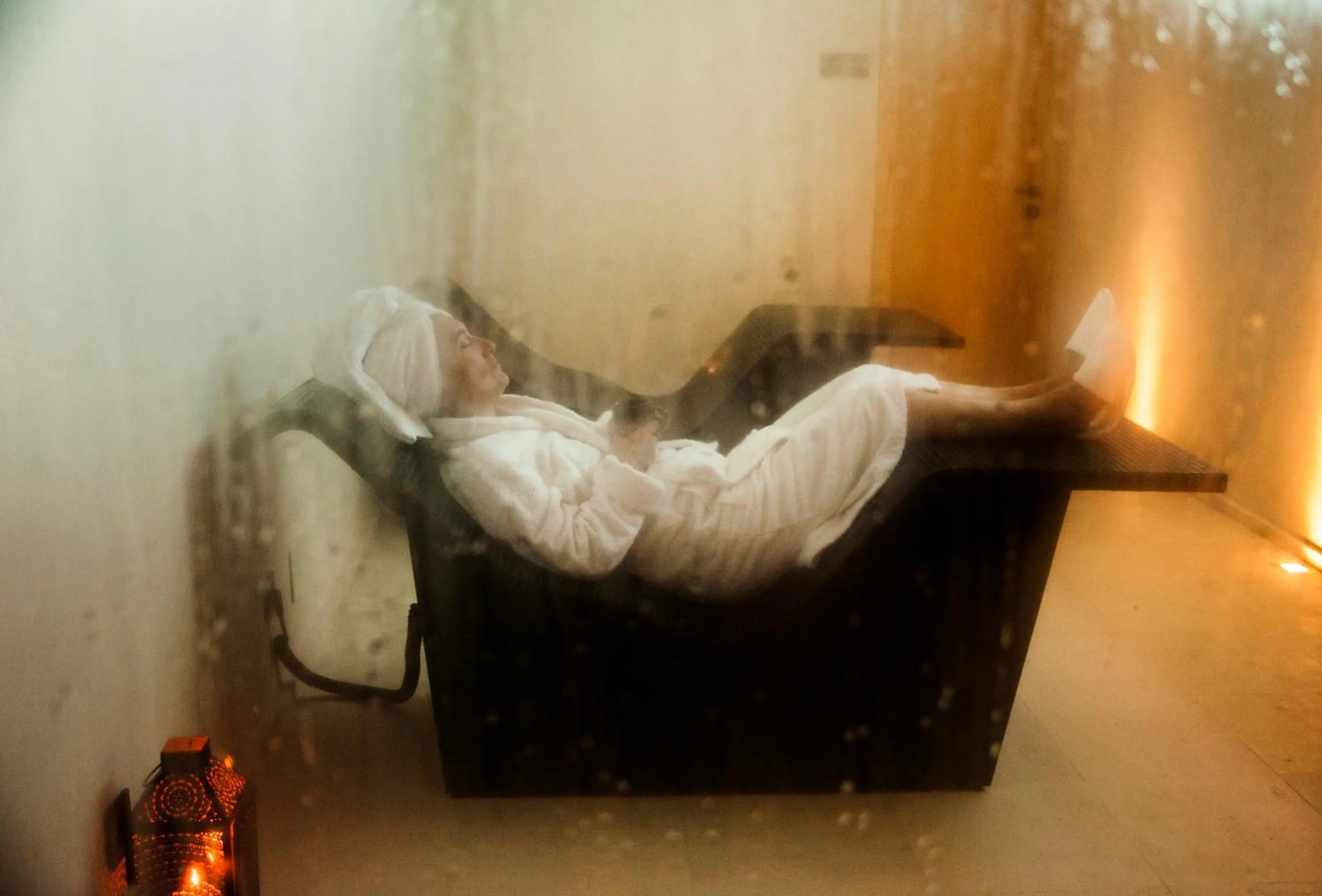 Spa and wellness centre/facilities in Hábitat Cigüeña Negra