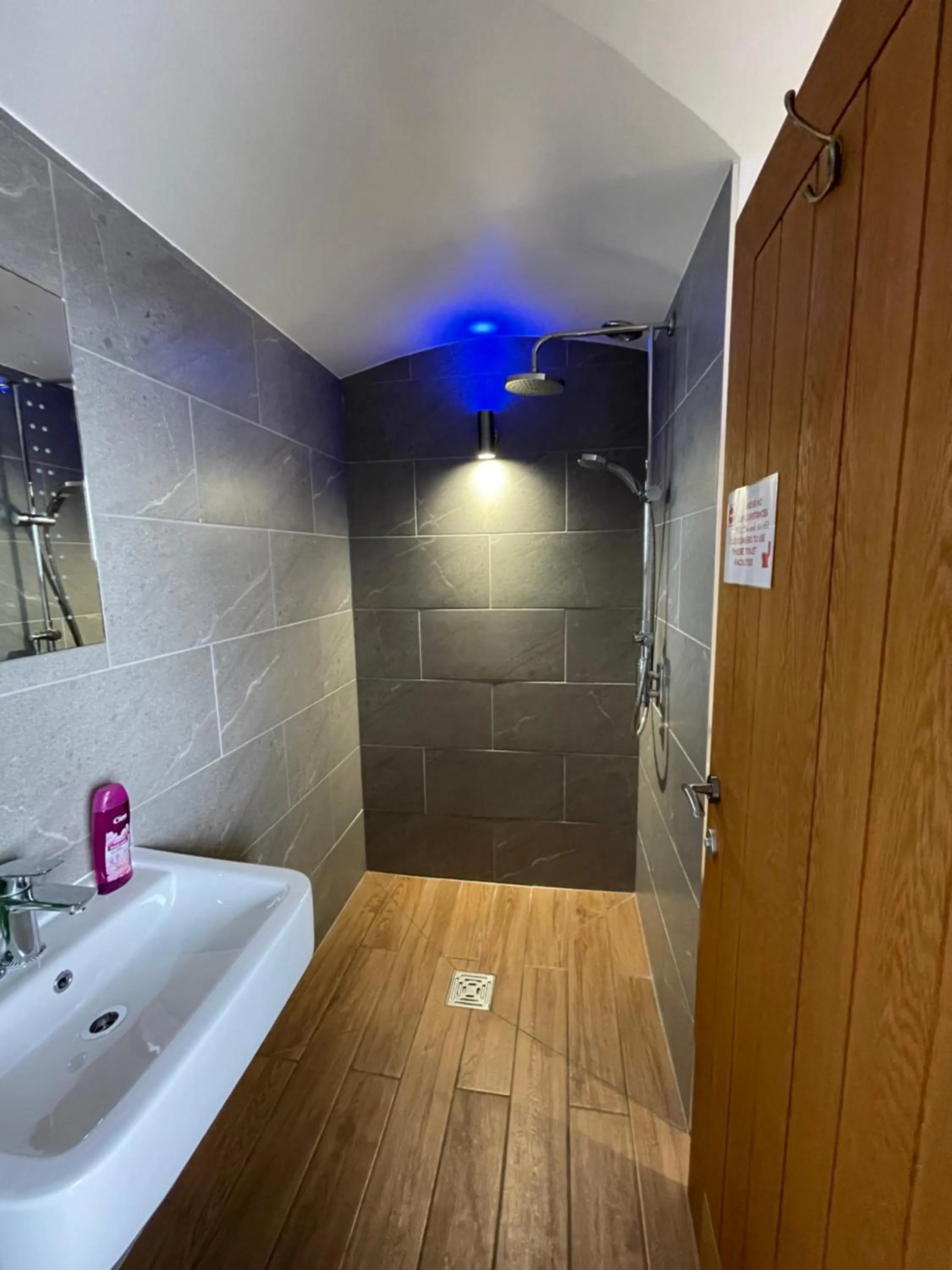 Shower in Mount View Overnight Accommodation