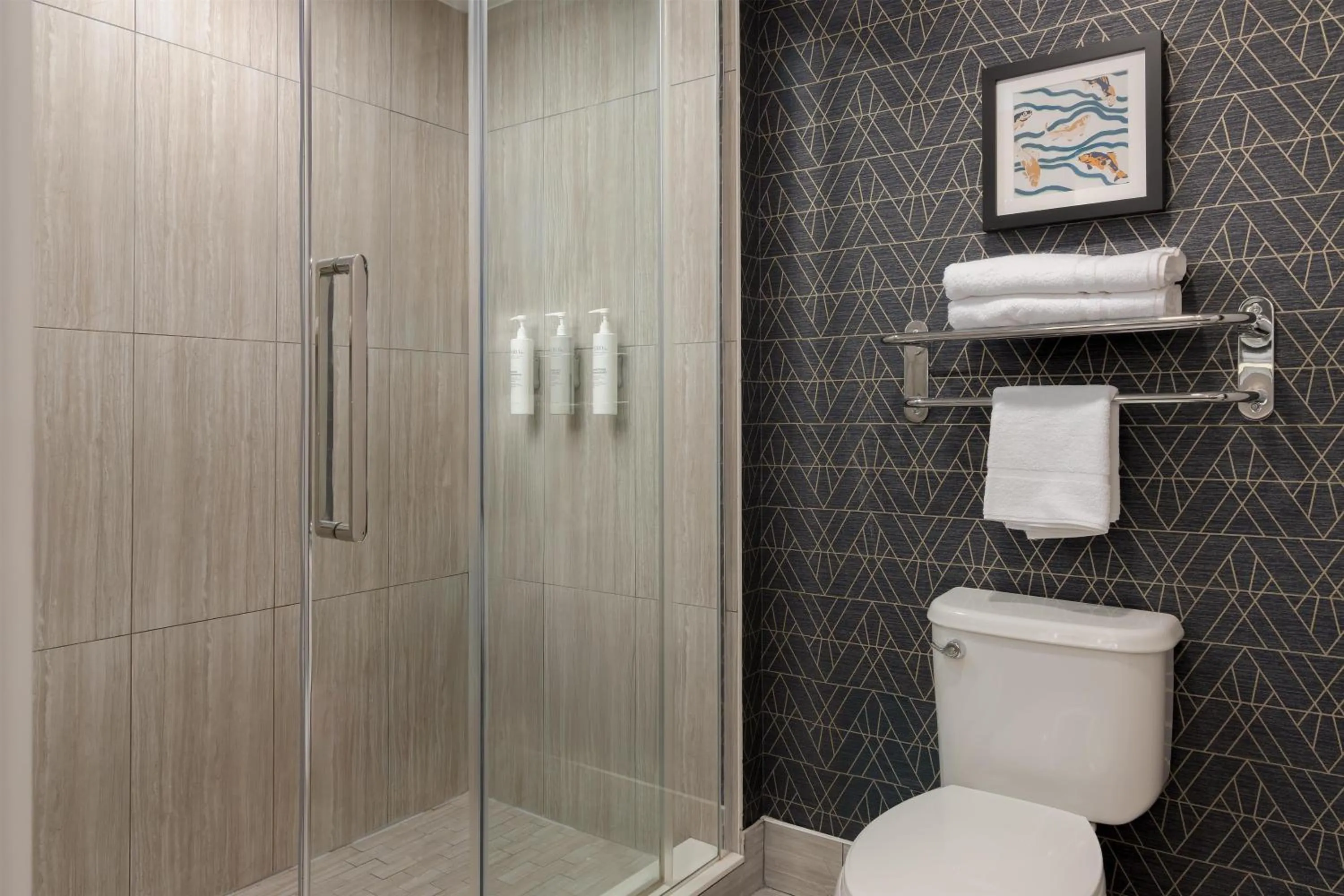 Bathroom in Homewood Suites by Hilton Toronto-Ajax