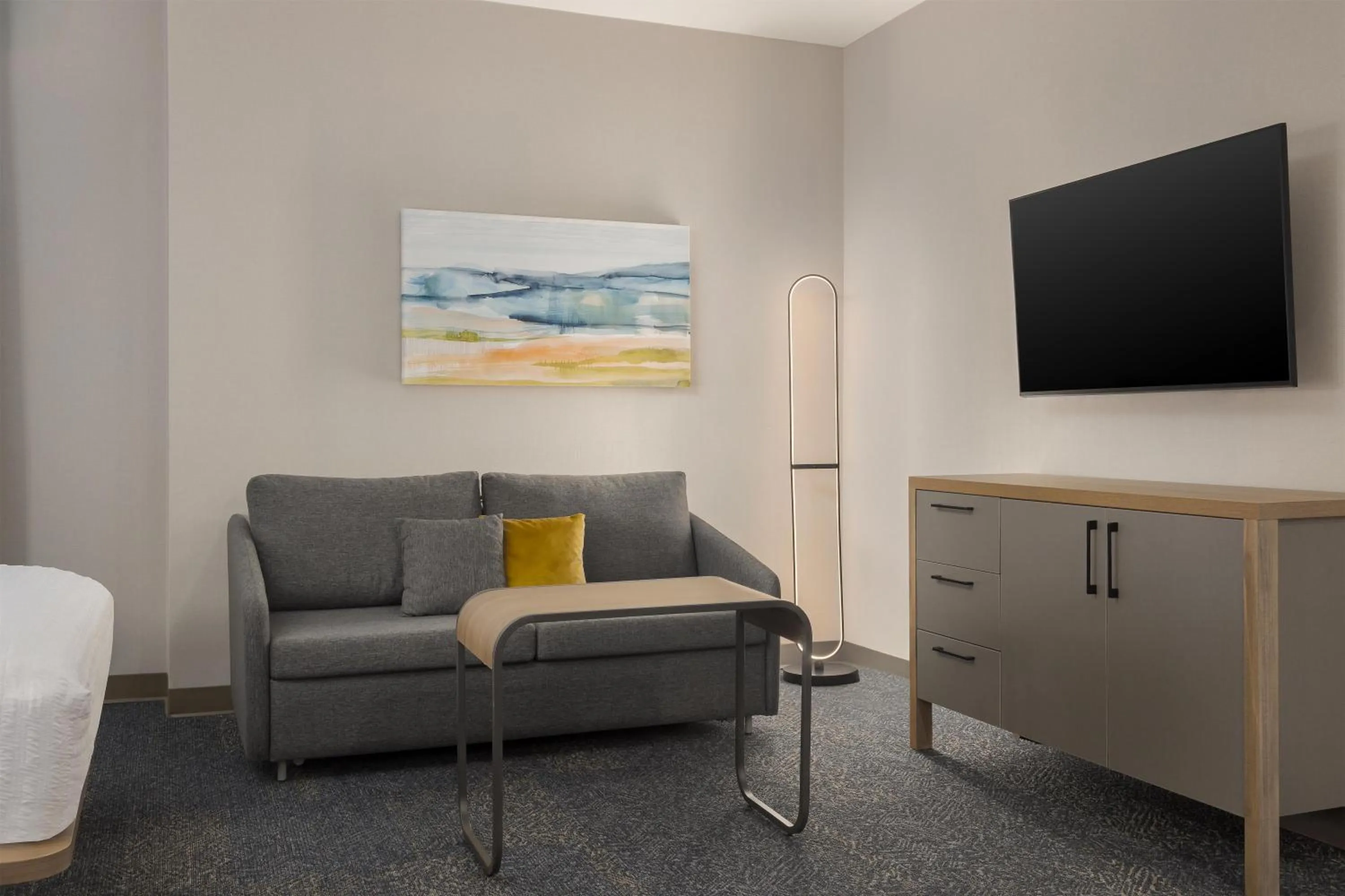 Living room in Homewood Suites by Hilton Toronto-Ajax