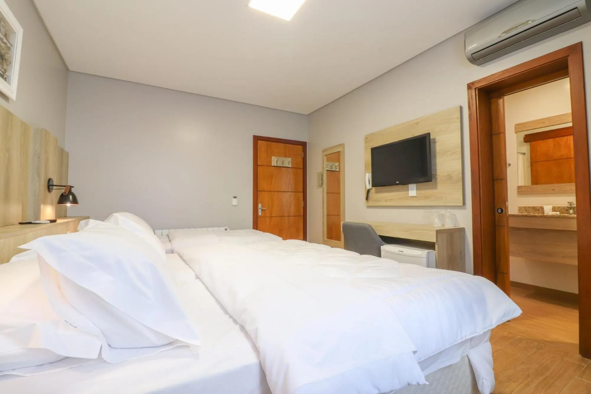 Bed in Pousada Bella Viena