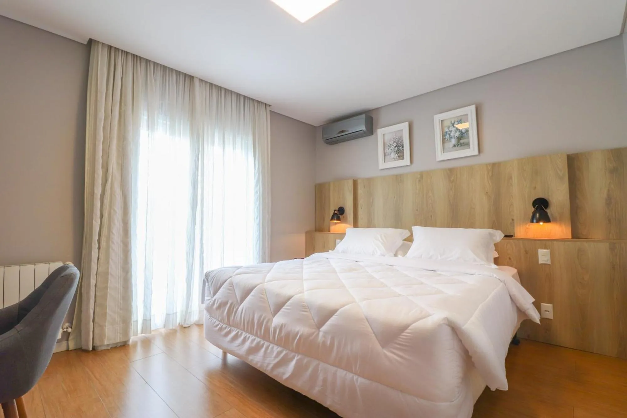 Bed in Pousada Bella Viena