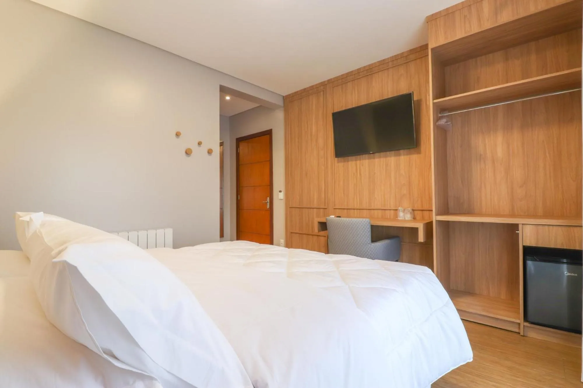 Bed in Pousada Bella Viena