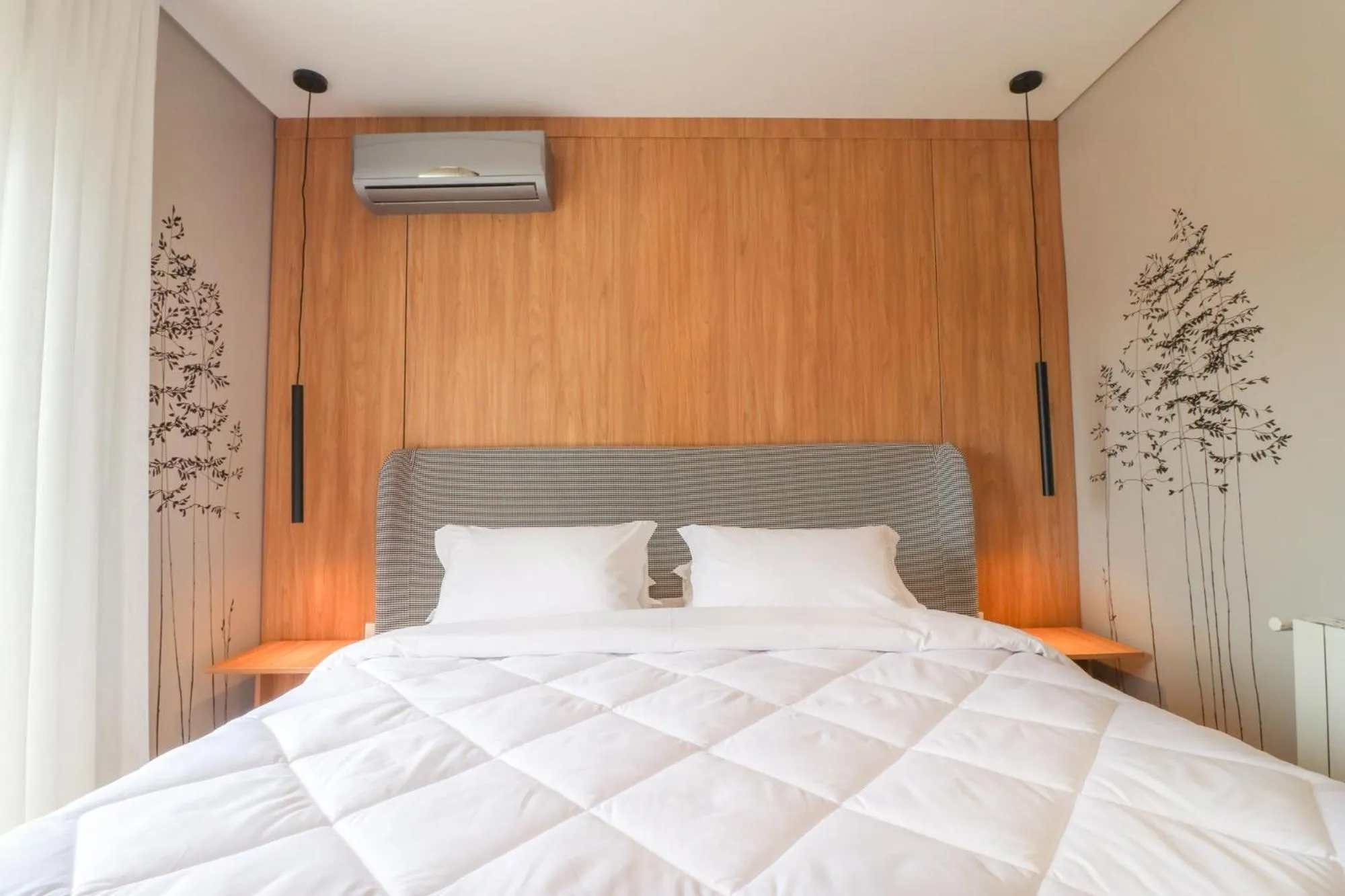 Bed in Pousada Bella Viena