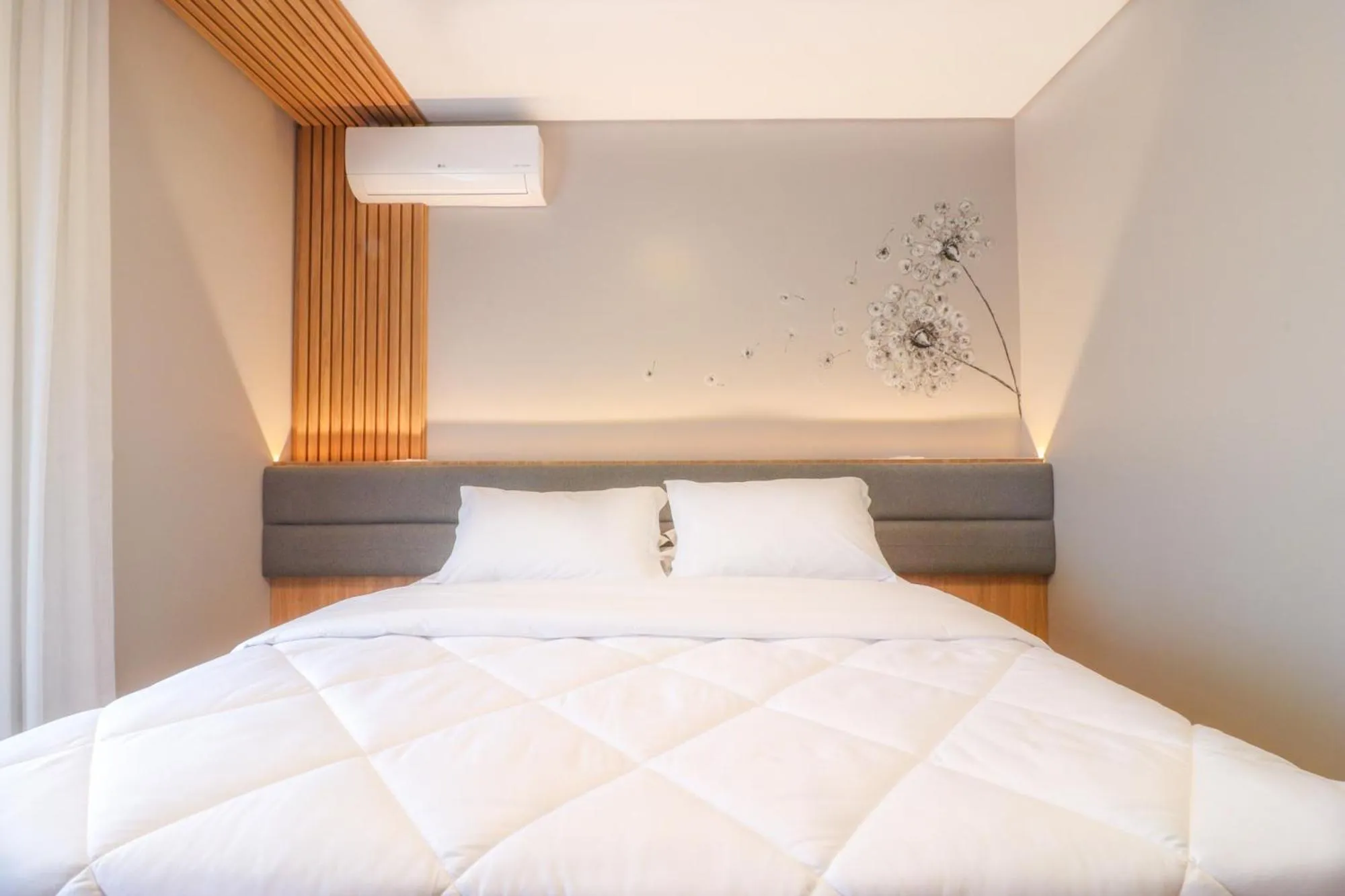 Bed in Pousada Bella Viena