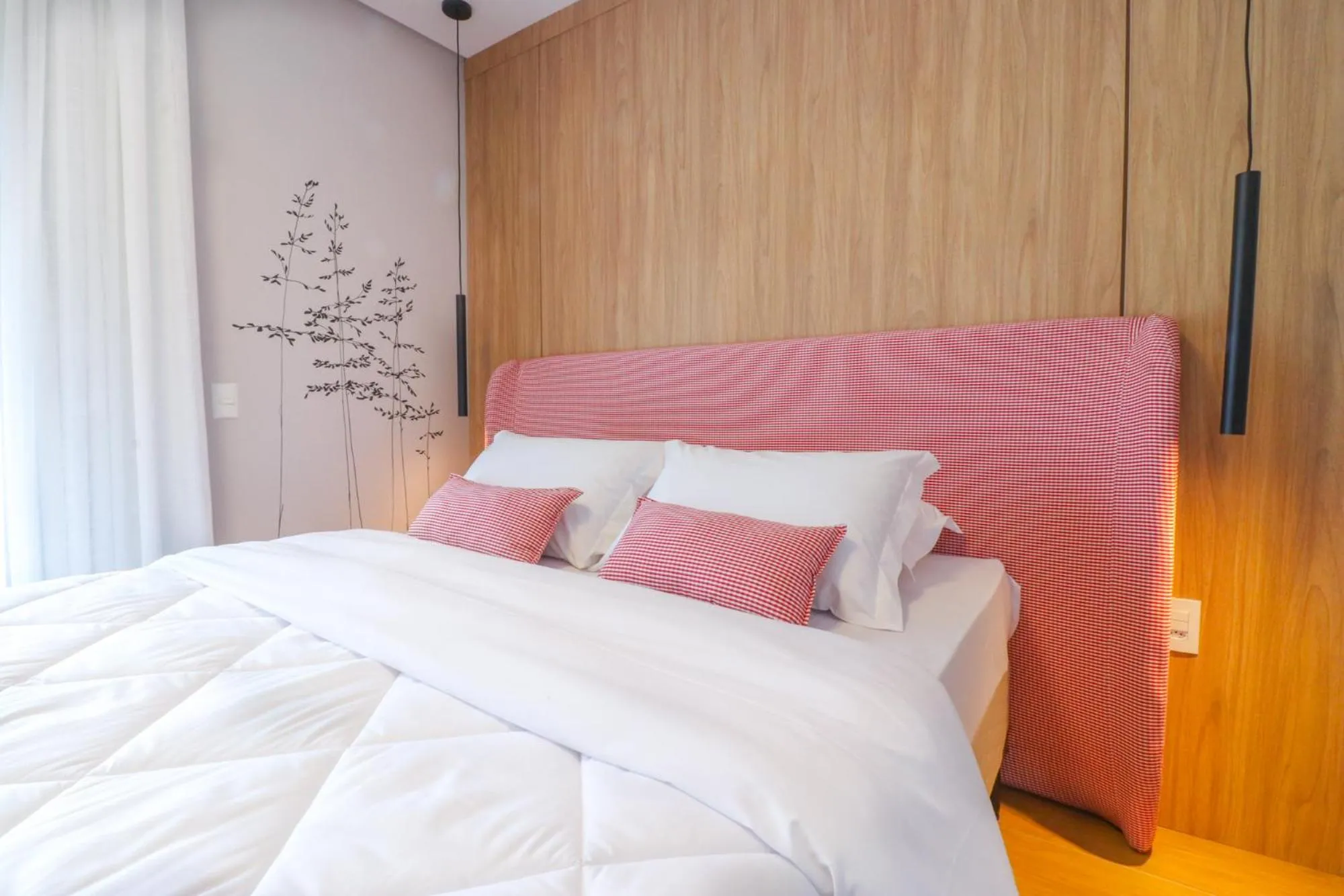 Bed in Pousada Bella Viena