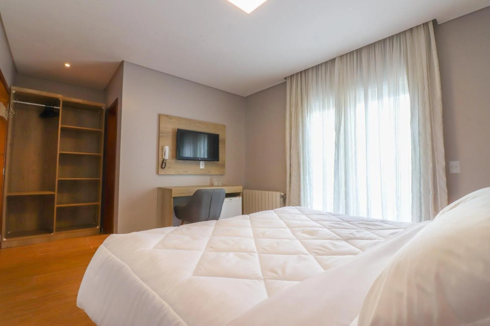 Bed in Pousada Bella Viena