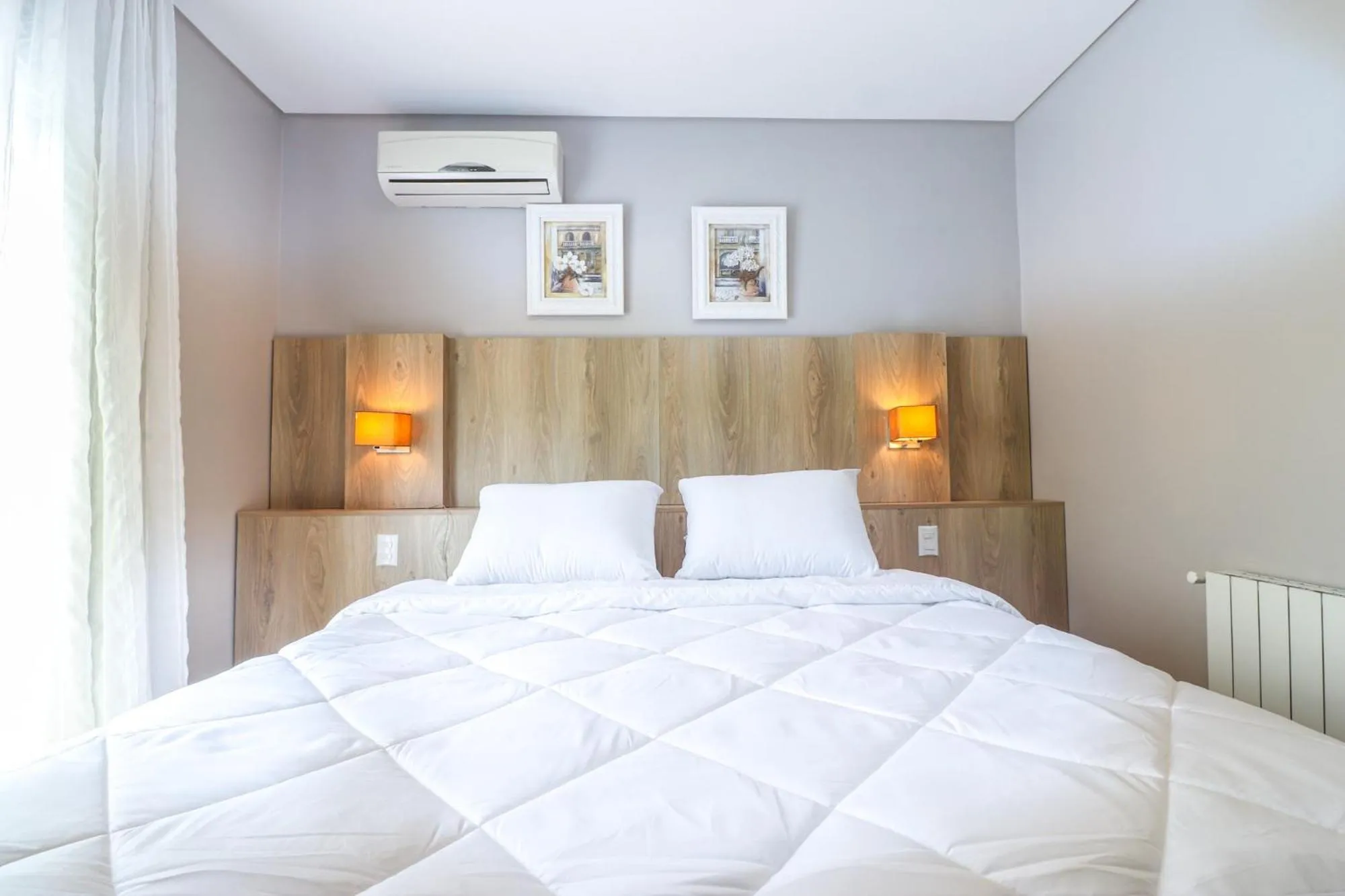 Bed in Pousada Bella Viena