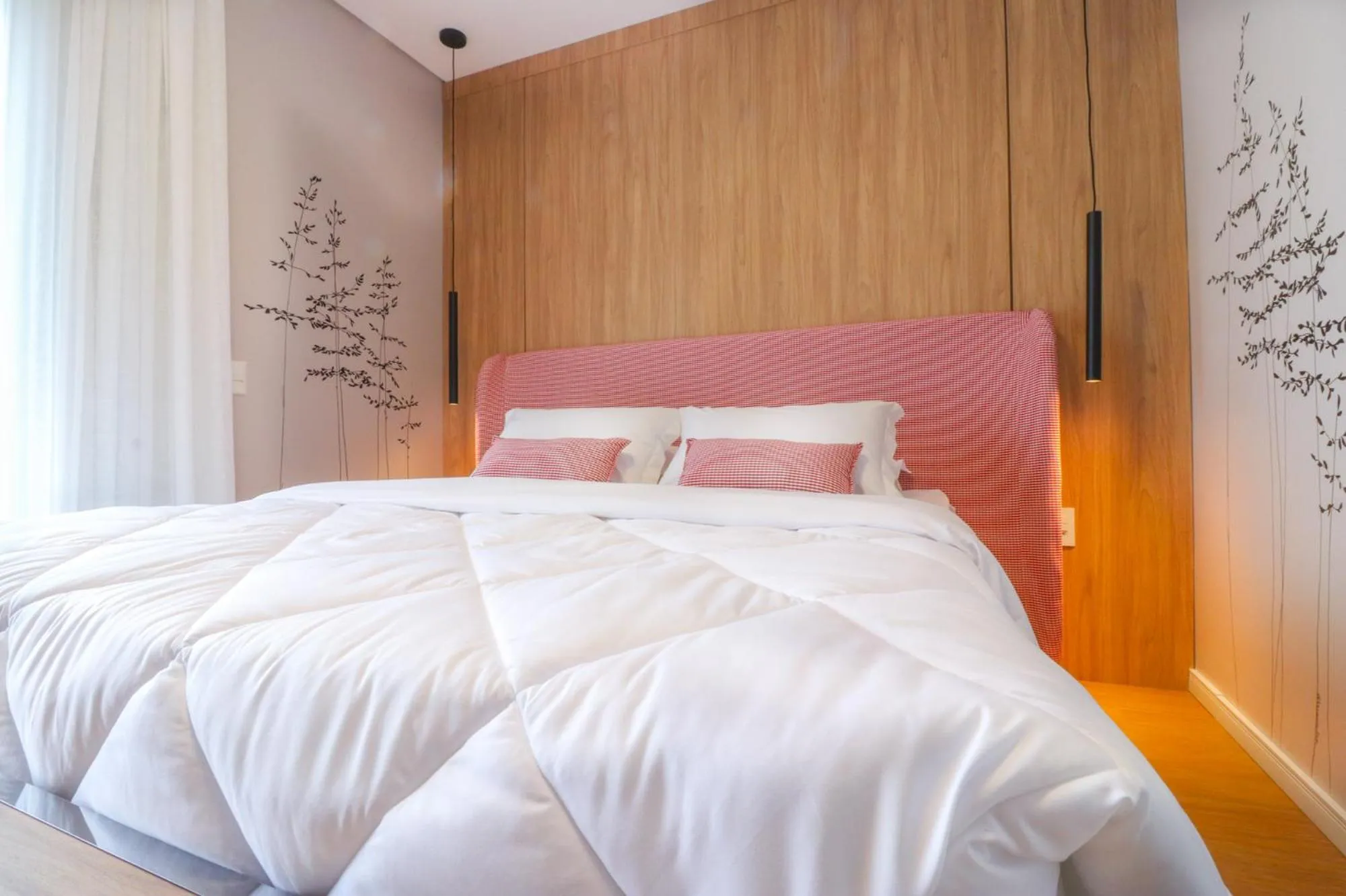 Bed in Pousada Bella Viena