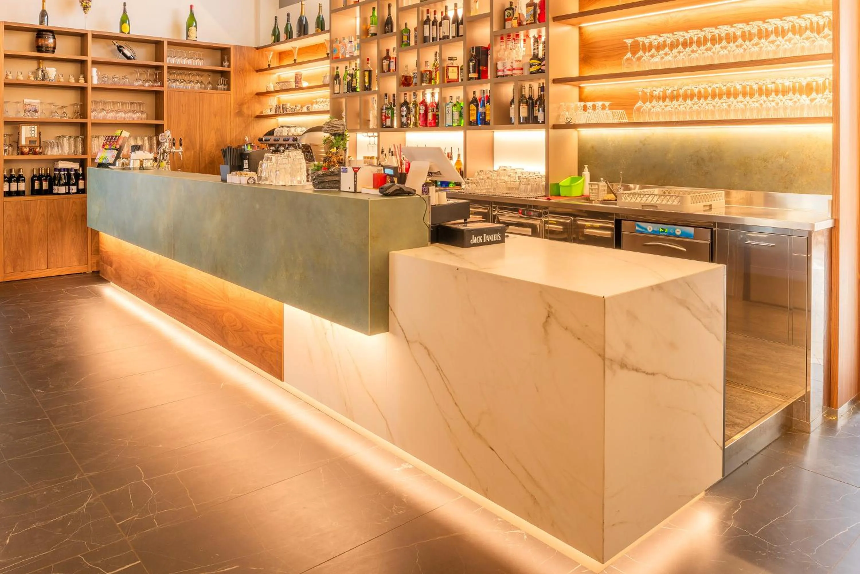 Lounge or bar in Hotel Palme & Suite