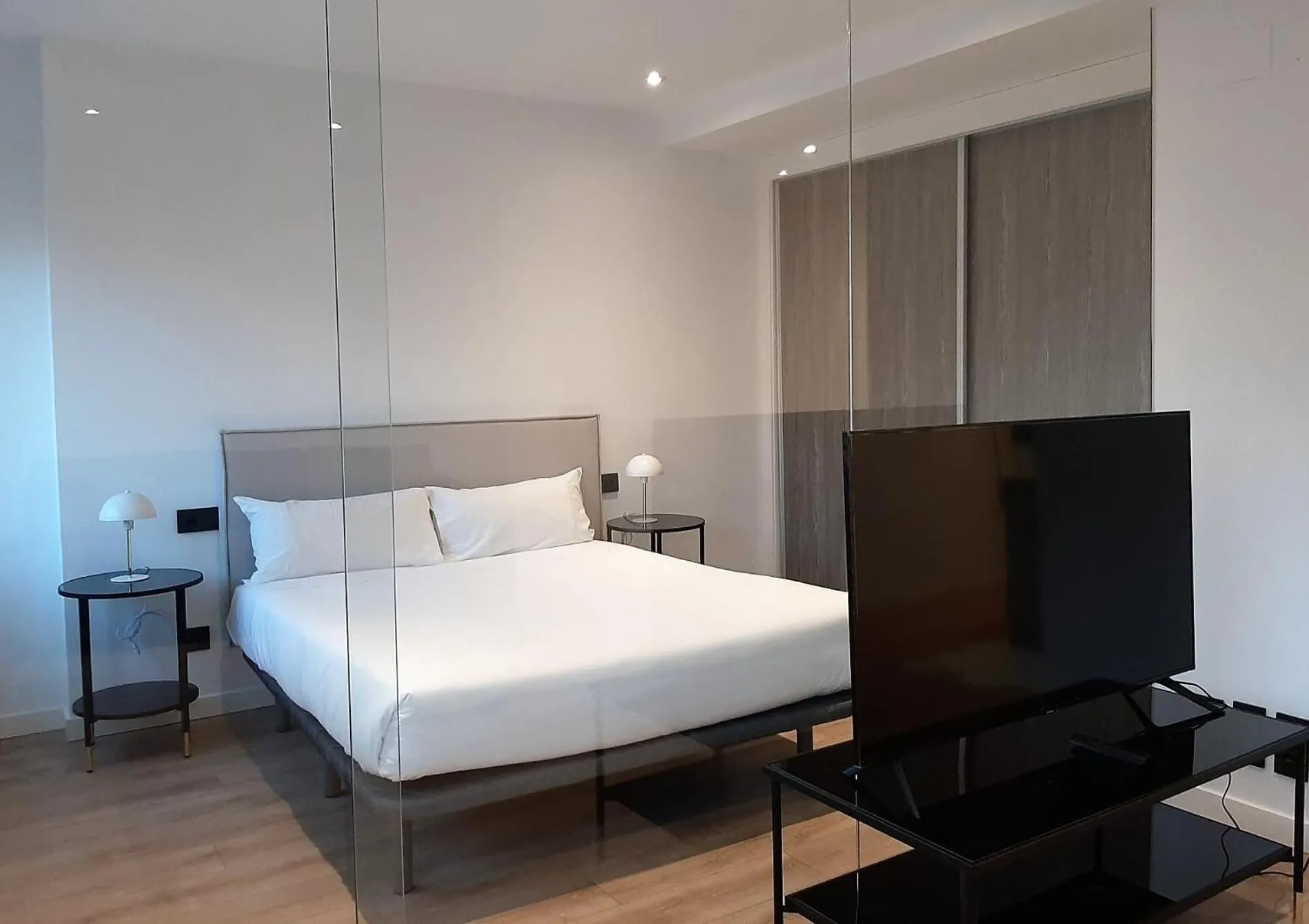 Bed in Apartamentos Celestina by gaiarooms