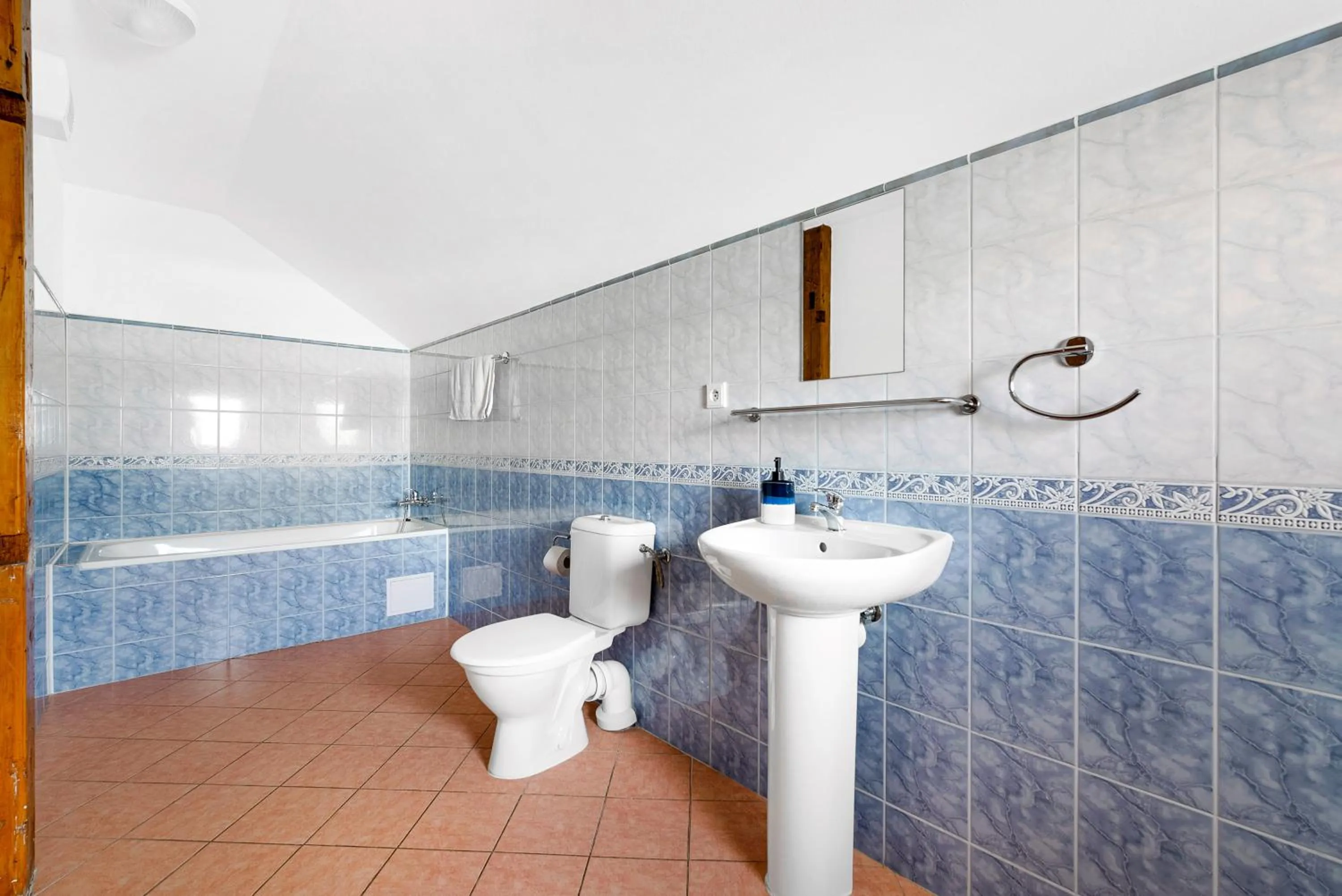 Toilet in Hotel Franz