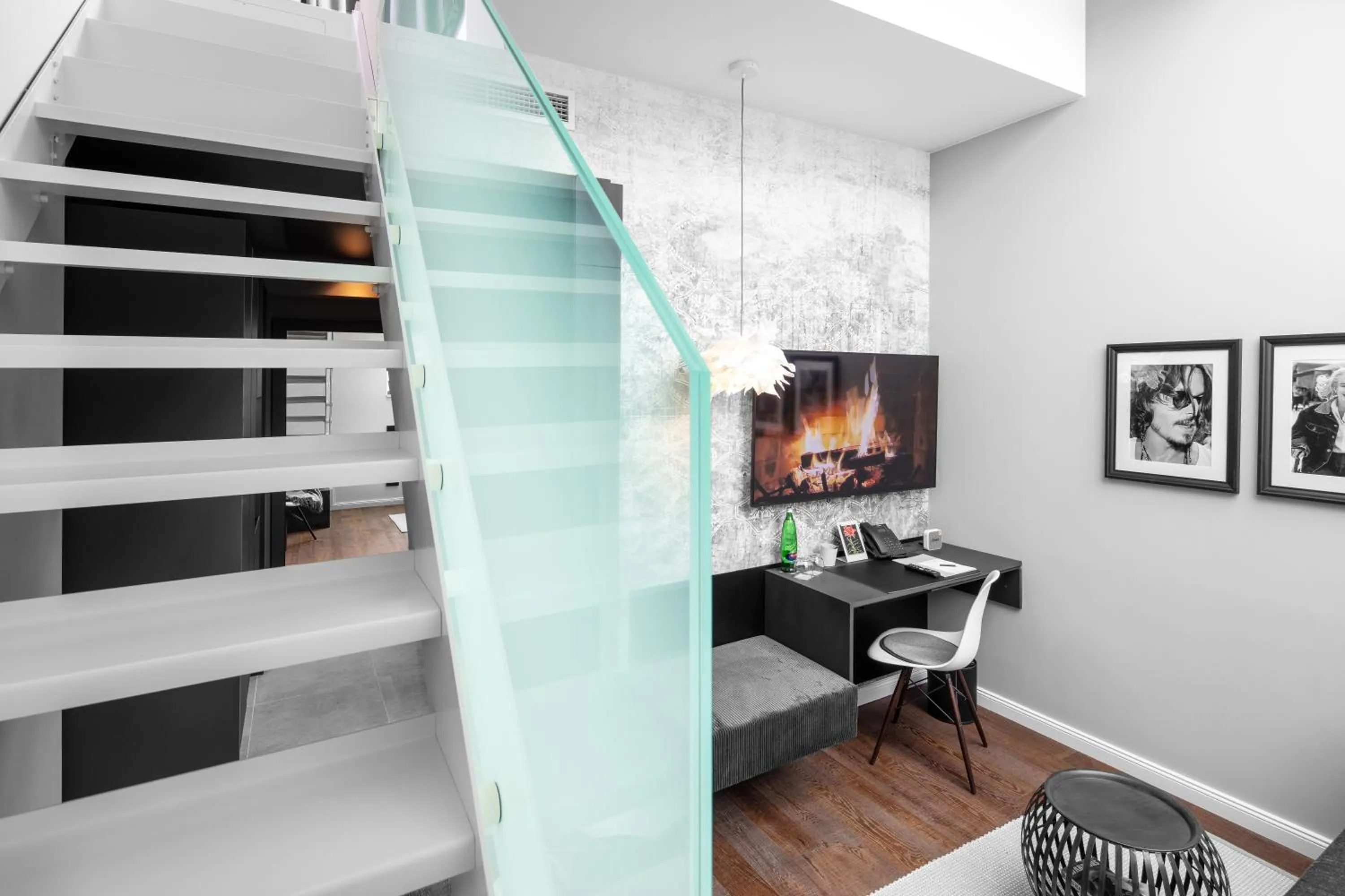 Decorative detail in THE MANES Boutique Hotel Prague